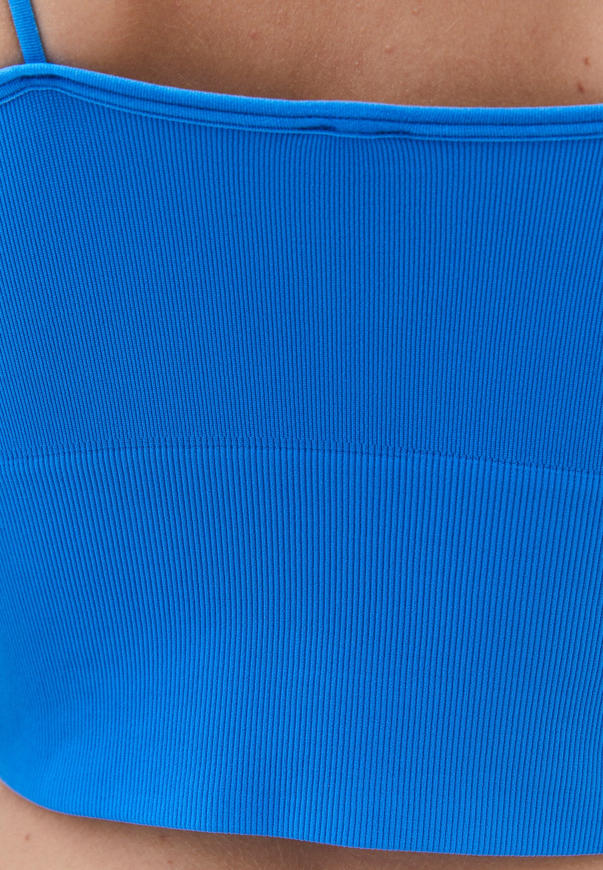 V Neck Tank Top - FRENCH BLUE