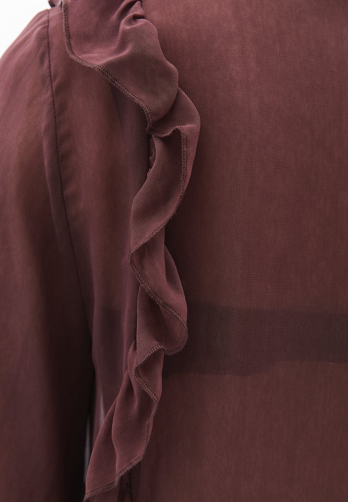 Tunic Length Oversize Kimono - FRENCH ROAST