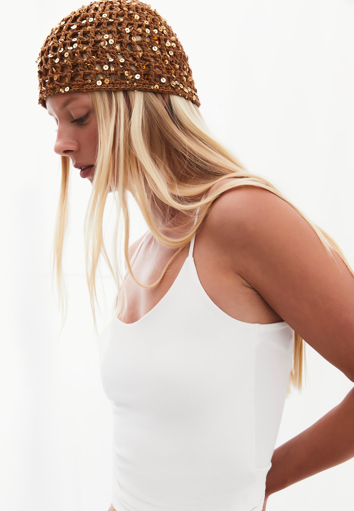 Modern Hat - GOLDEN BROWN