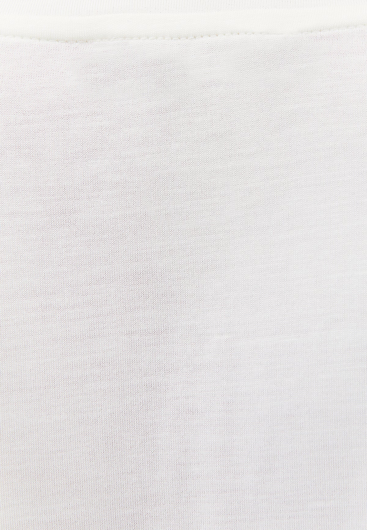 V Neck T-Shirt - ICE MILK