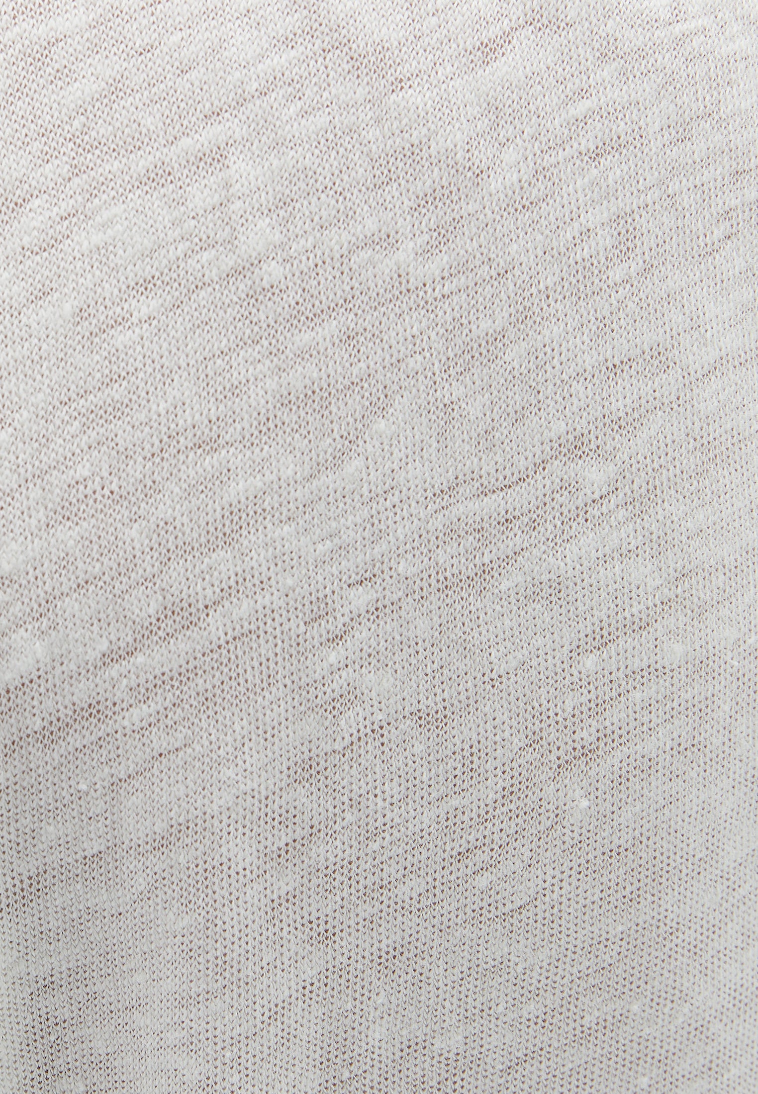 Boat neck linen t-shirt - ICE MILK