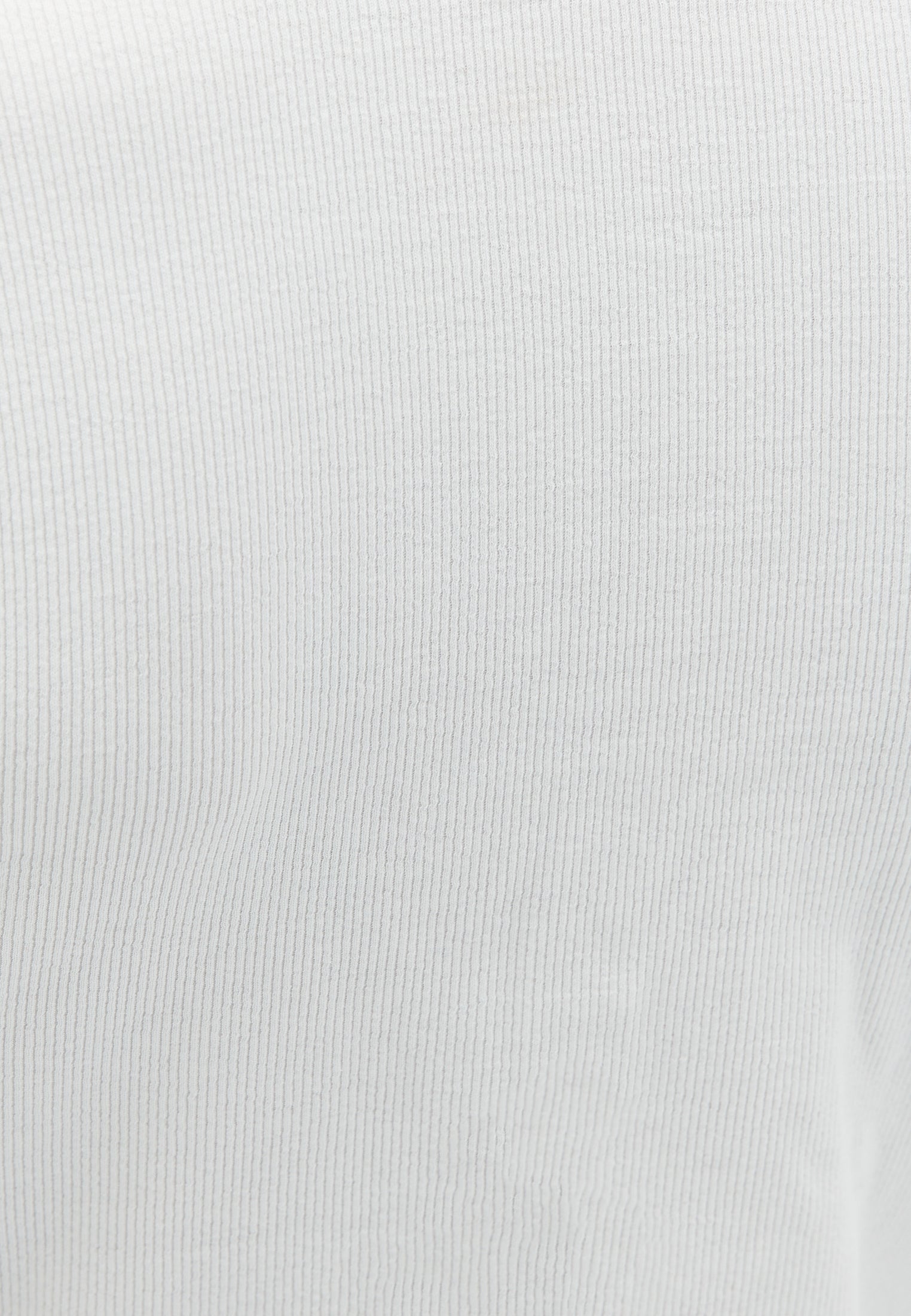 High neck button detailed t-shirt - ICE MILK