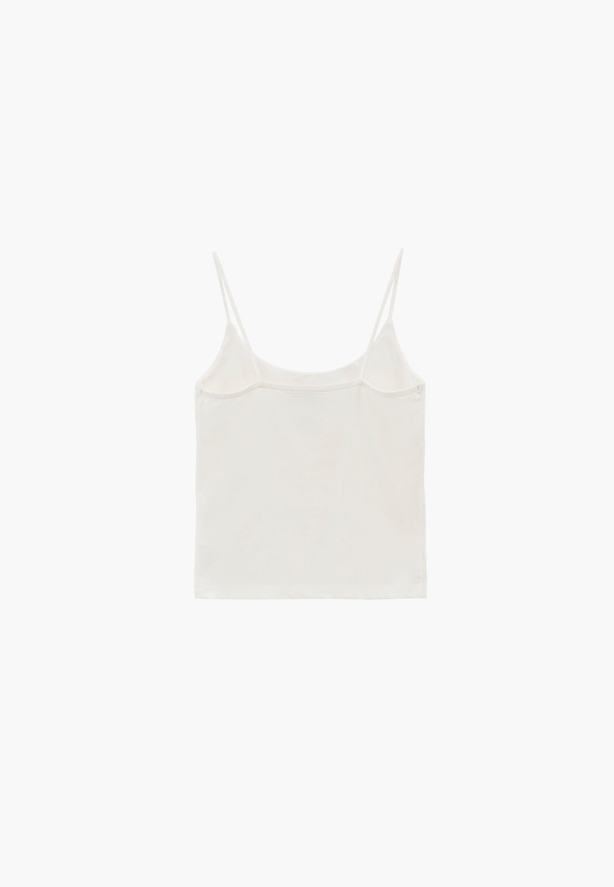 Bodycon Tank Top U Neck - ICE MILK