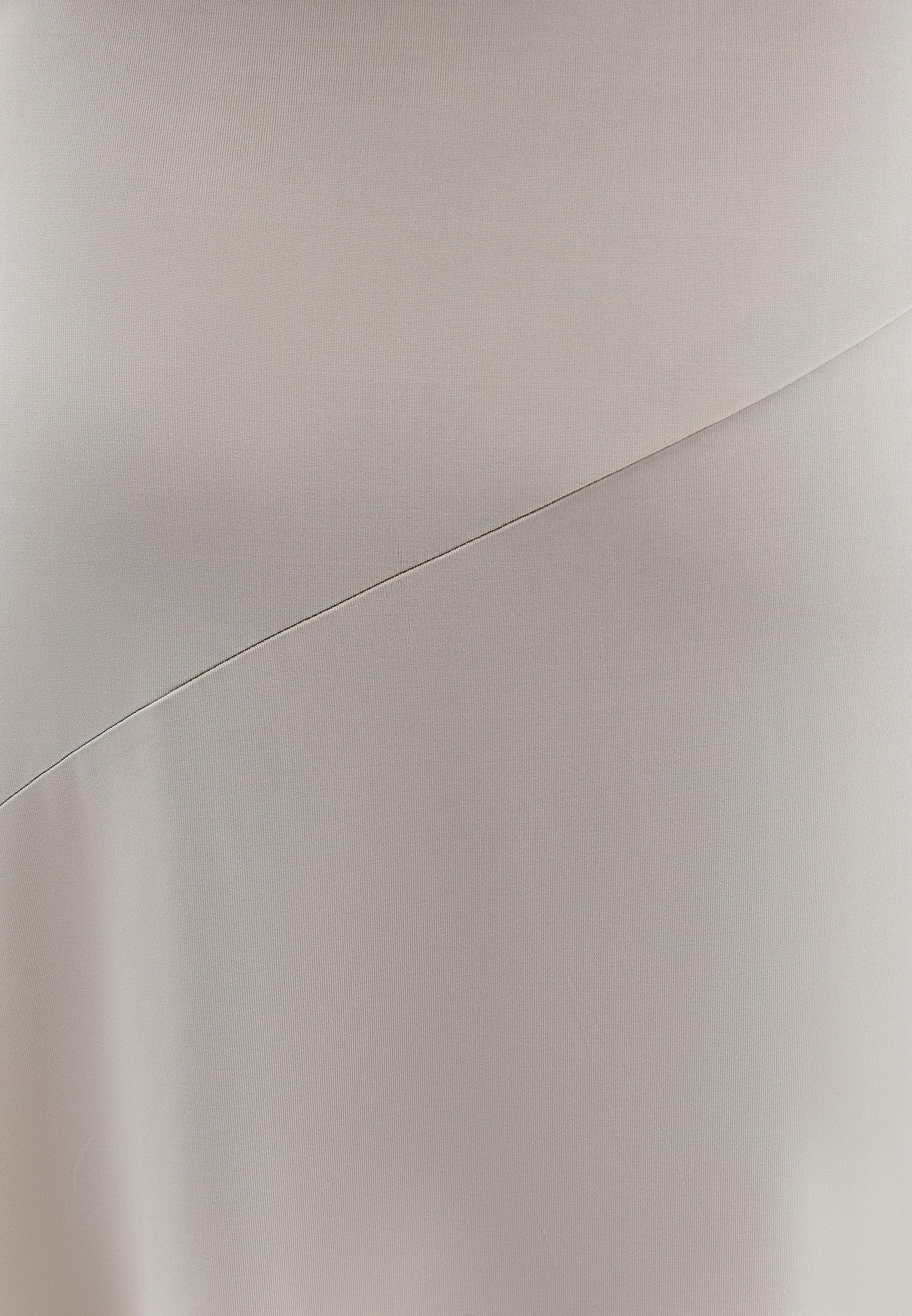 Long Skirt With Cut A-Shape - ISLAND FOSSIL