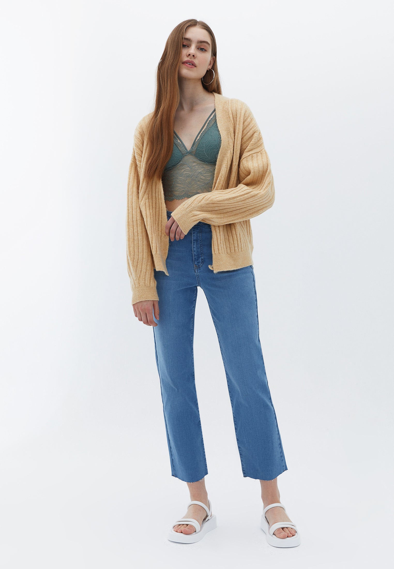 Lace detailed bralette - LAUREL WREATH