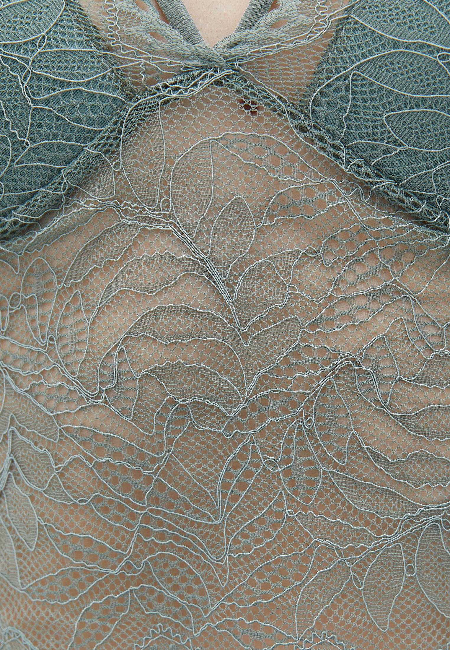 Lace detailed bralette - LAUREL WREATH