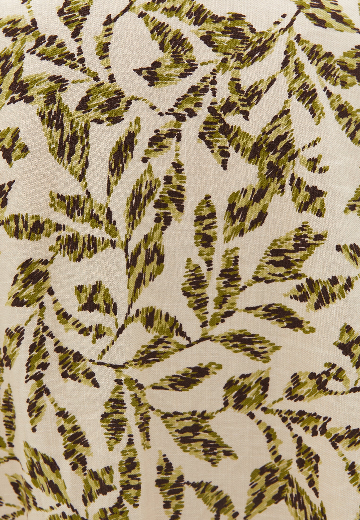 Belted jacket - LEAF COMB