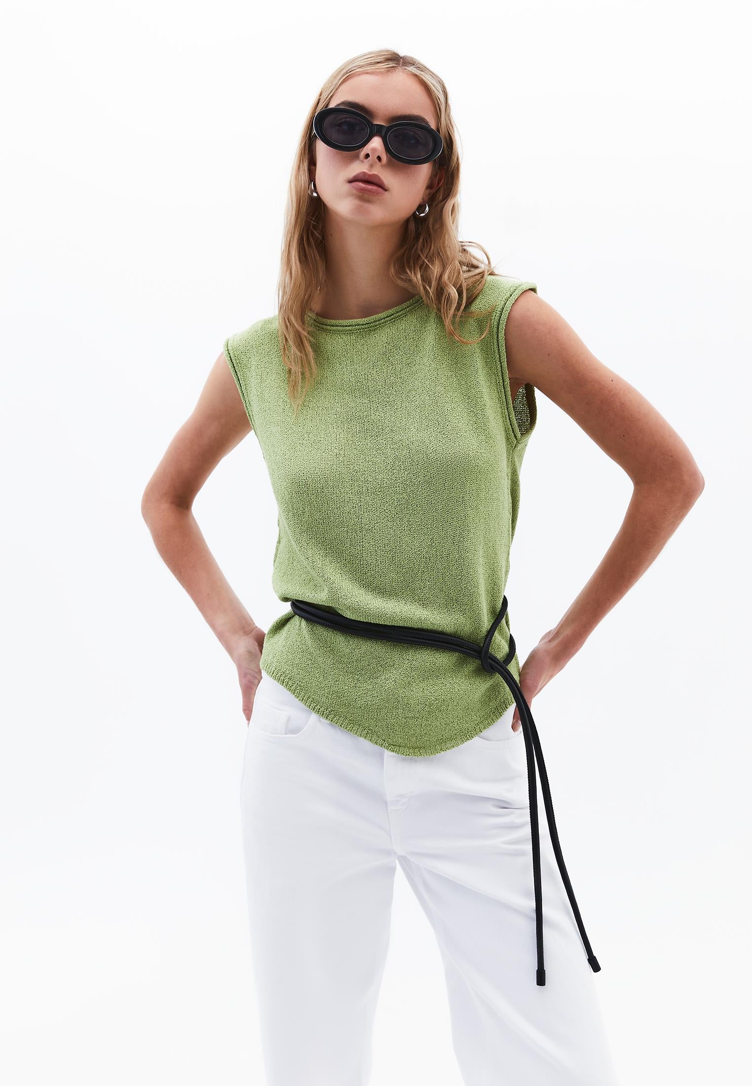 Tunic Tank - LEAF GREEN