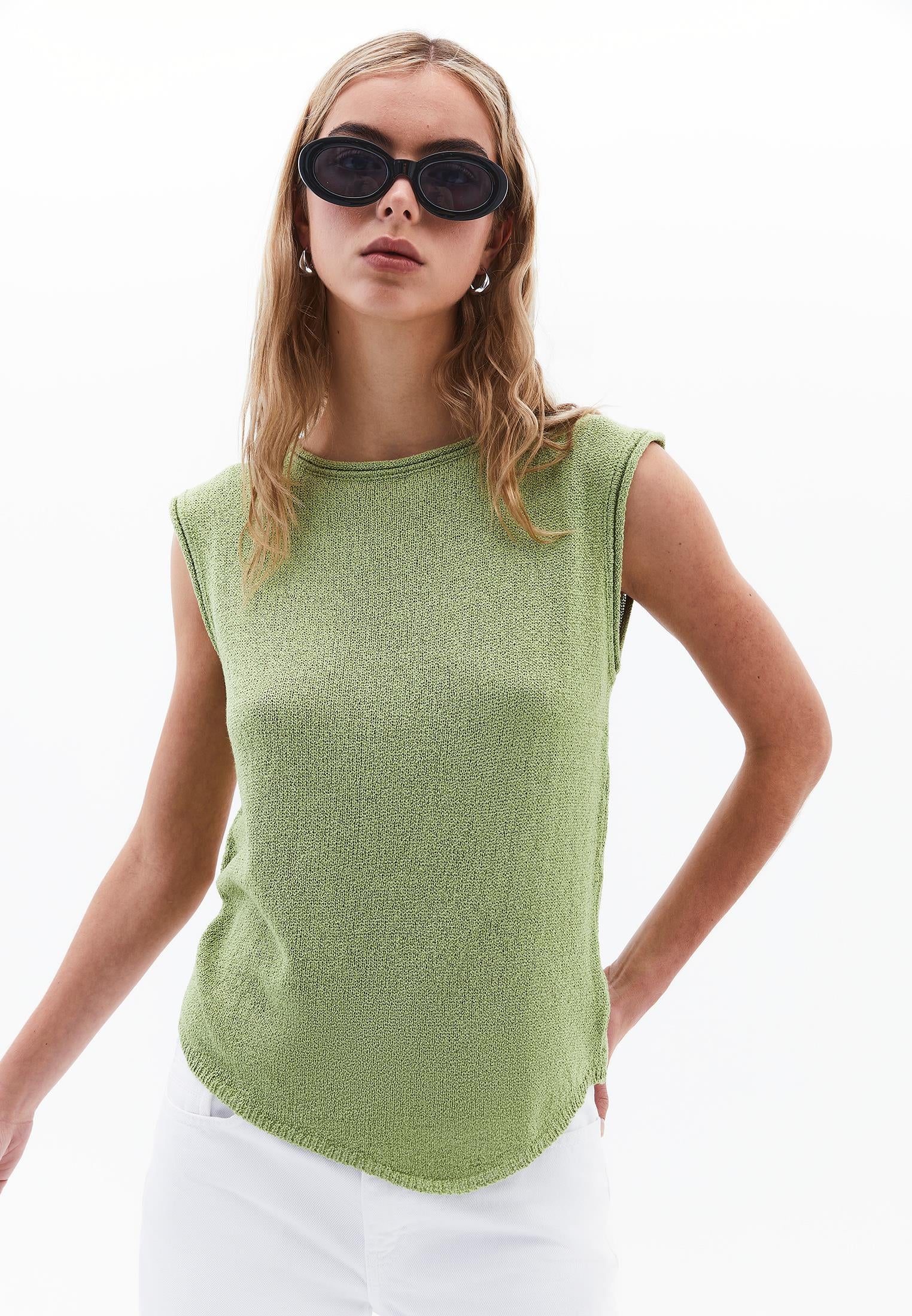 Tunic Tank - LEAF GREEN