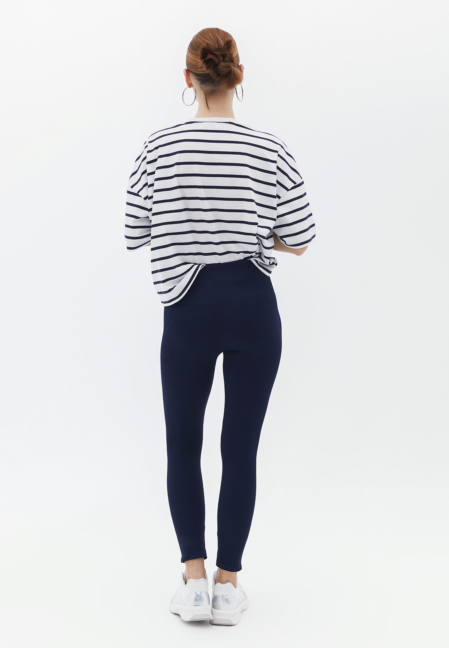 Standard cut ankle tights - MARITIME BLUE