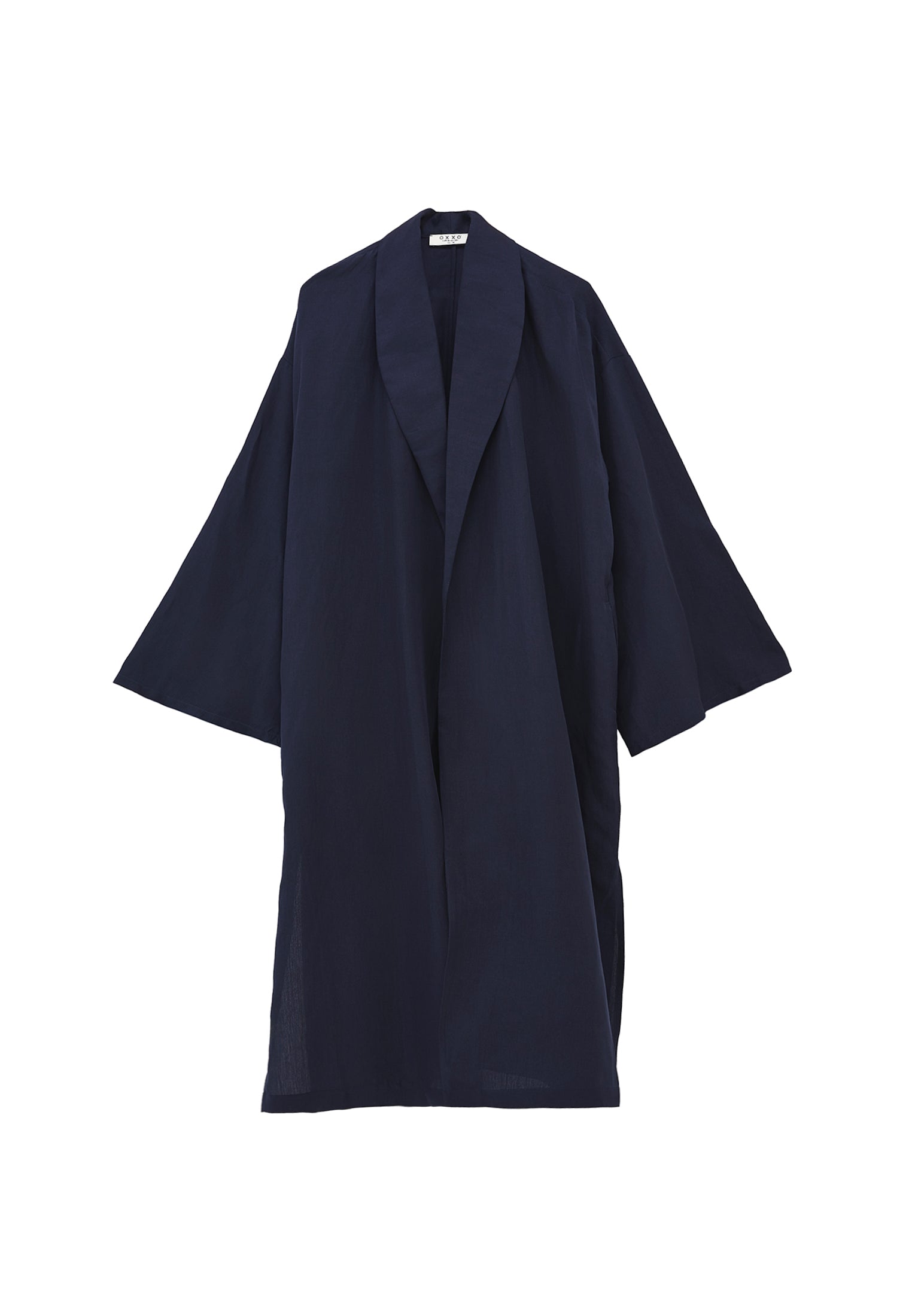 Shawl collar kimono - MIDNIGHT