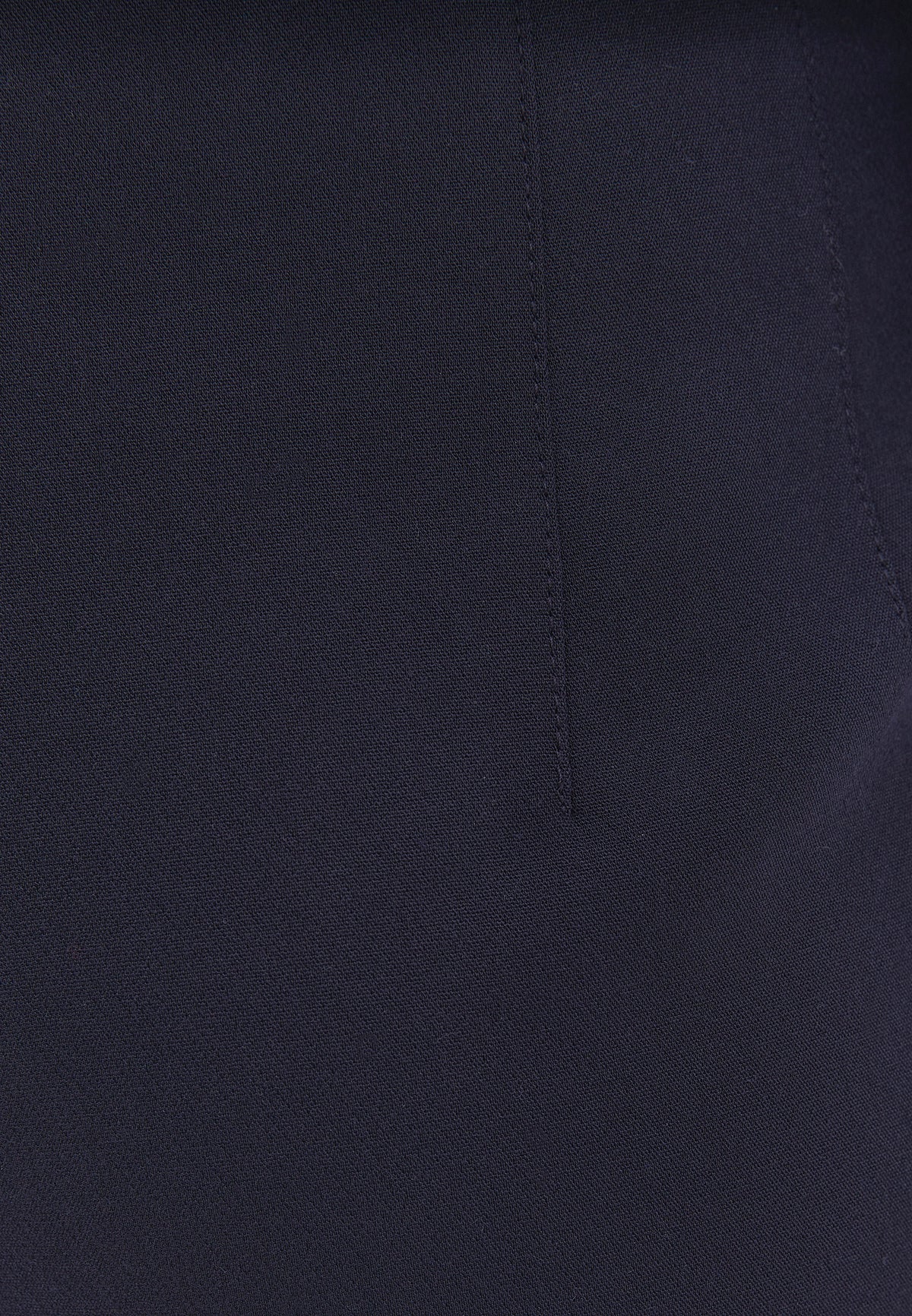 Ultra High Waist Carrot Fit Pants - Navy Blue