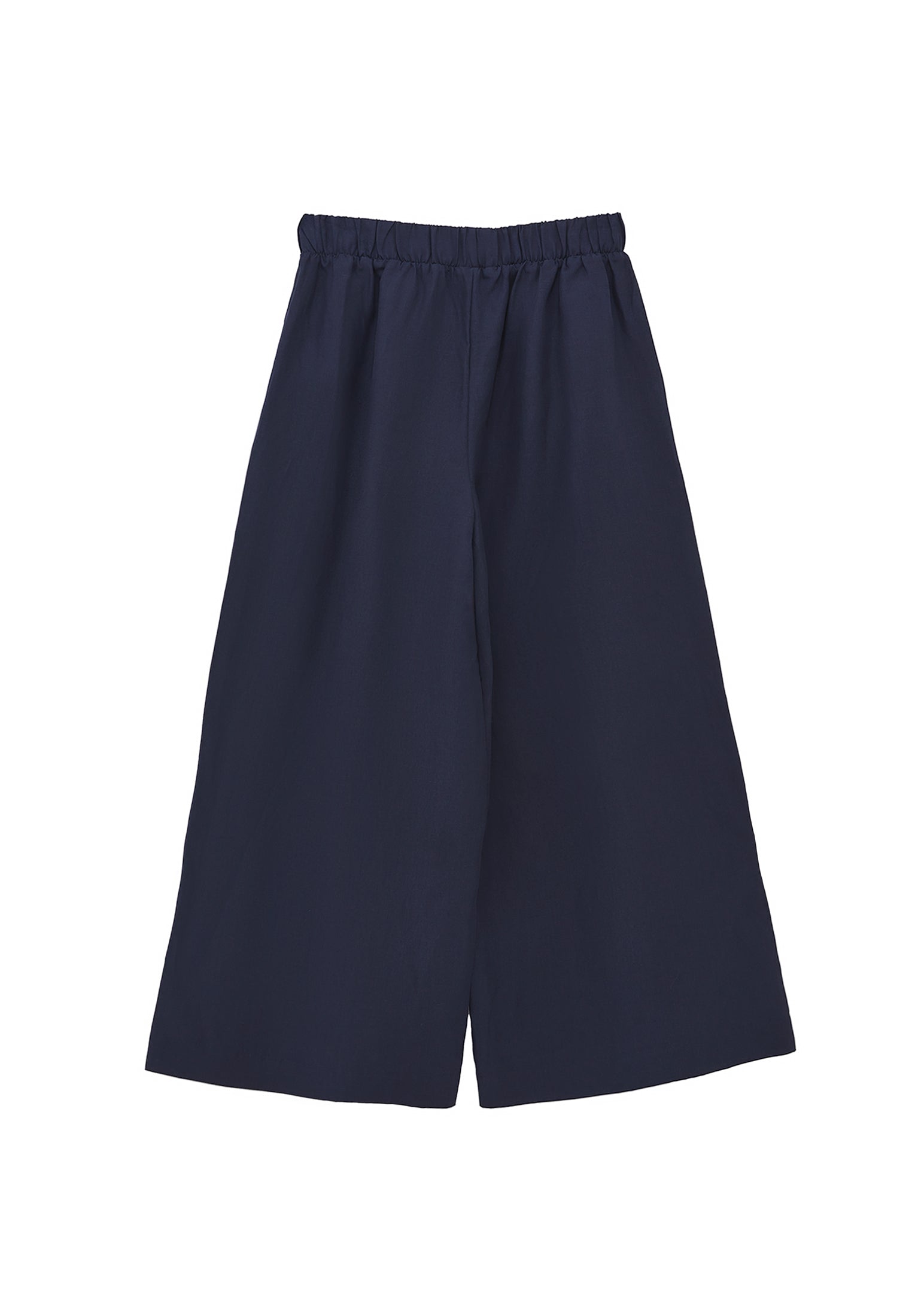 High waist wide leg pants - MIDNIGHT