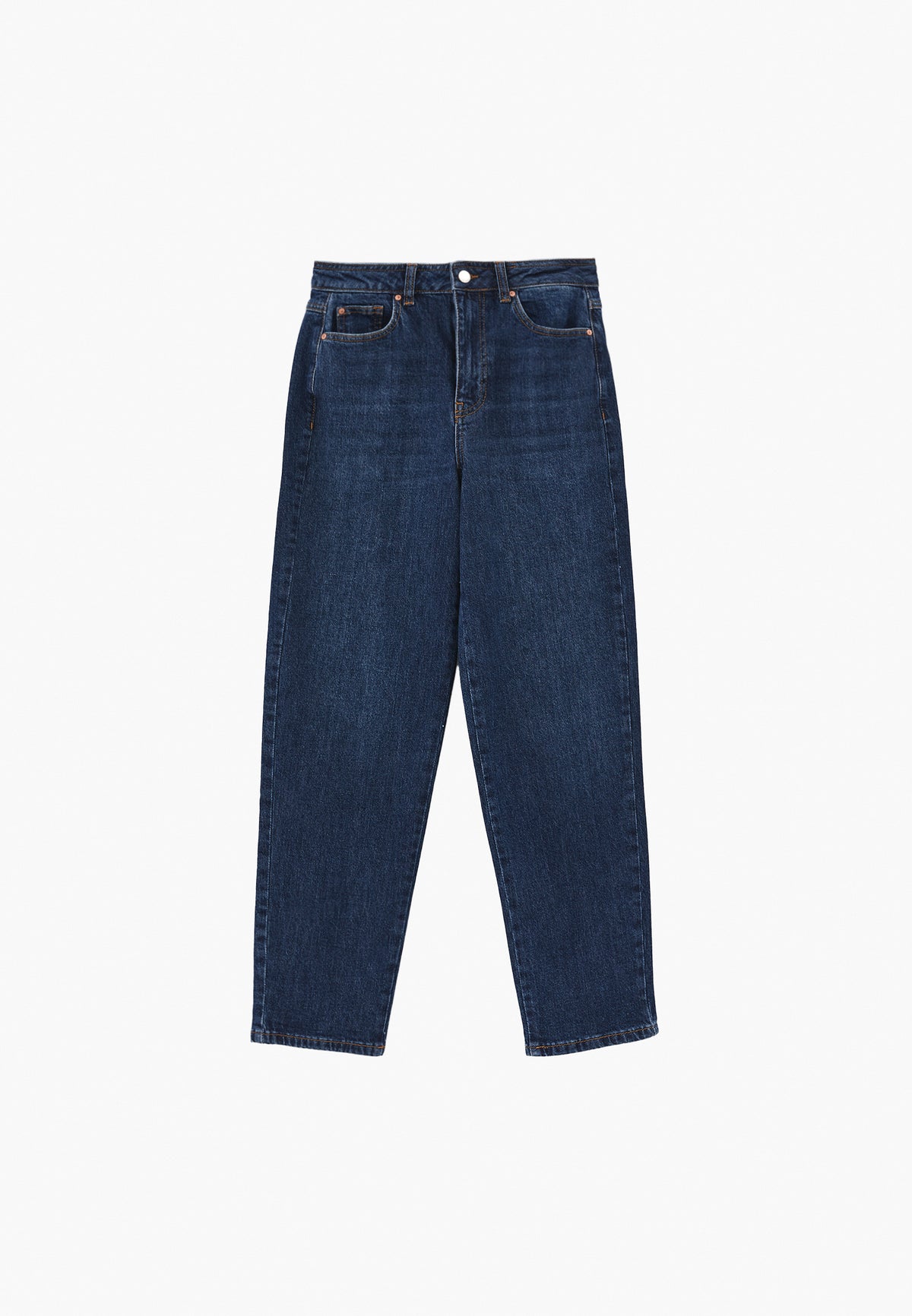 Mom Jean Slim Pants - Blue
