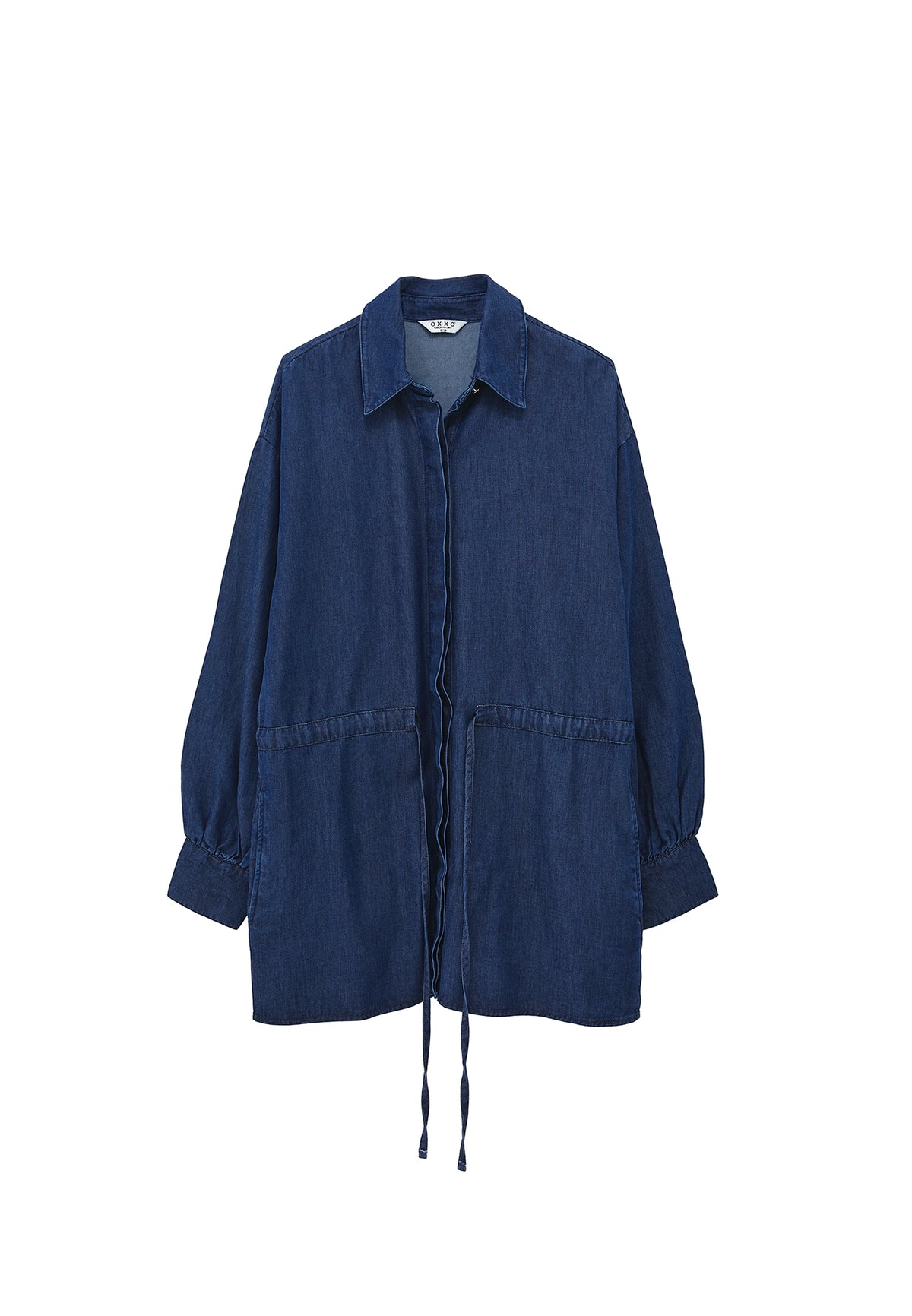 Long Tunic Shirt - Blue