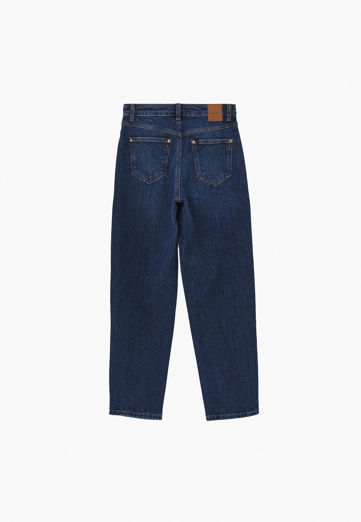 Mom Jean Slim Pants - Blue