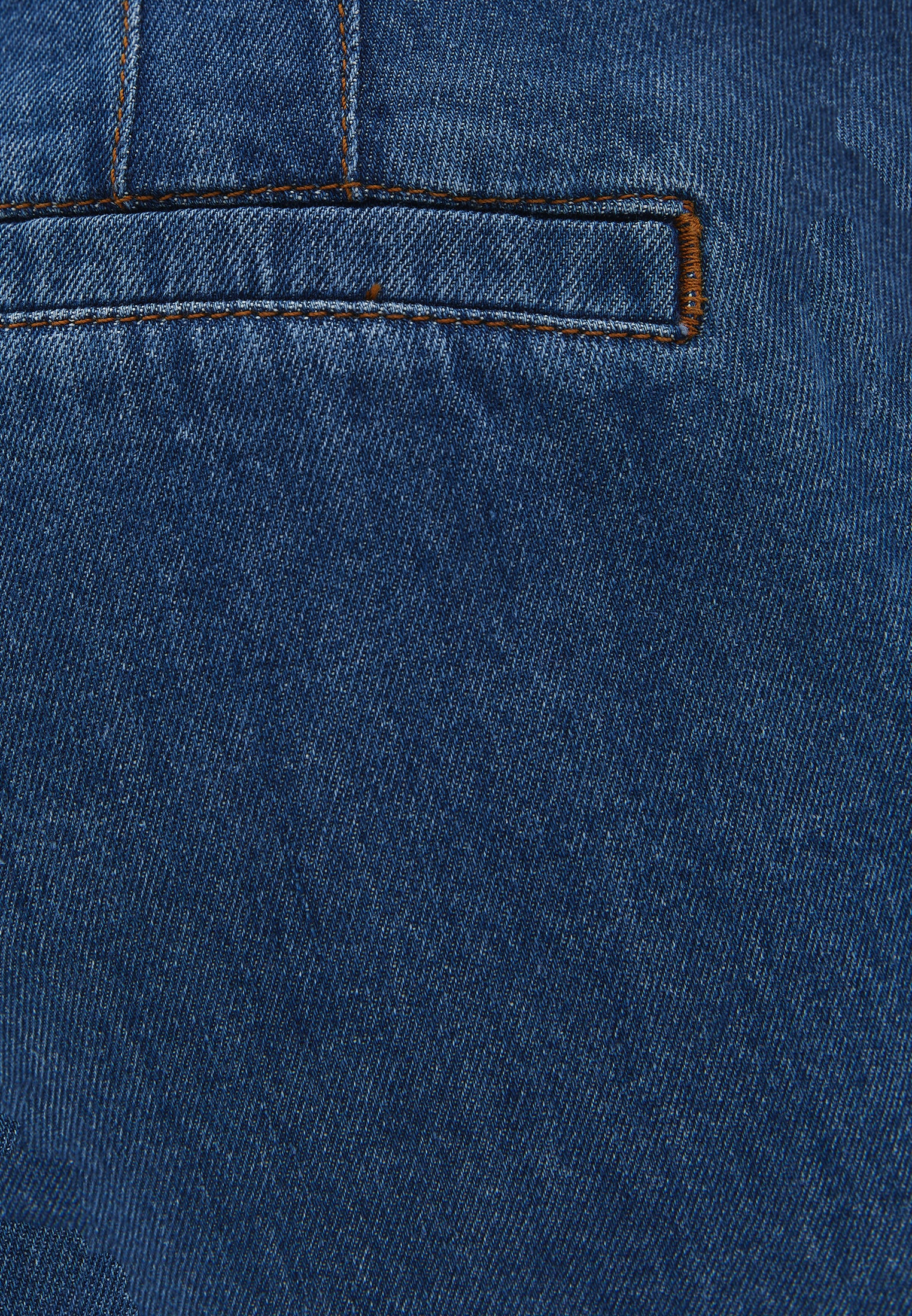 Carrot cut high waist pants - MID DENIM