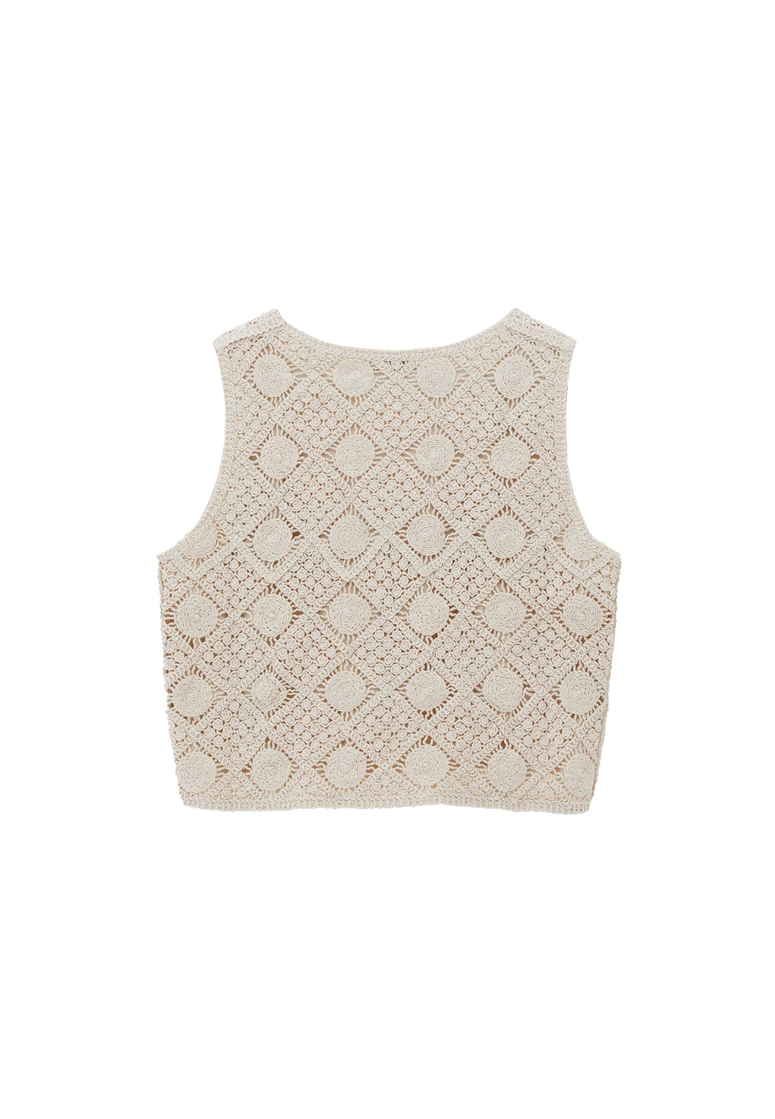 Boho Vest - NATURAL