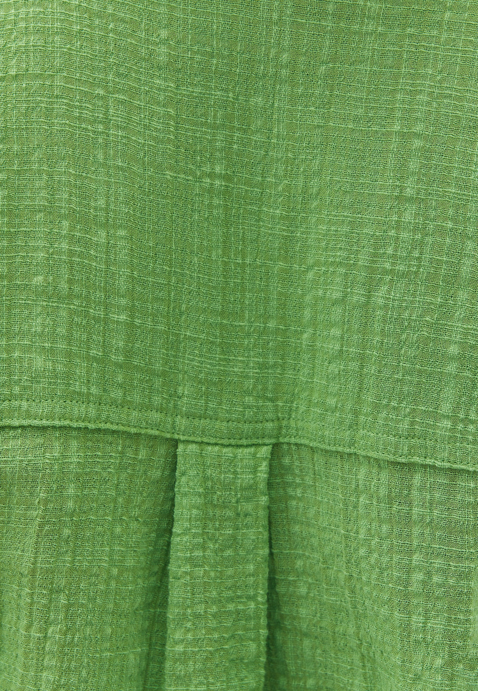 قميص بتفاصيل جيوب - أخضر ببغائي