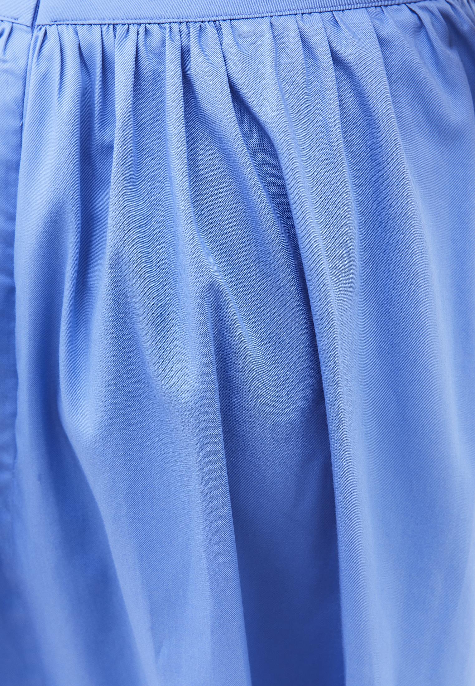 High Waisted Flared Long Skirt - PROVENCE