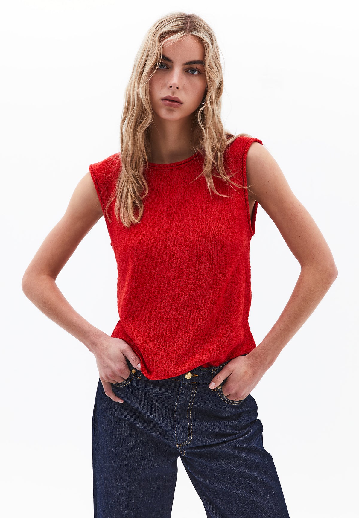 Tunic Tank - RACING RED
