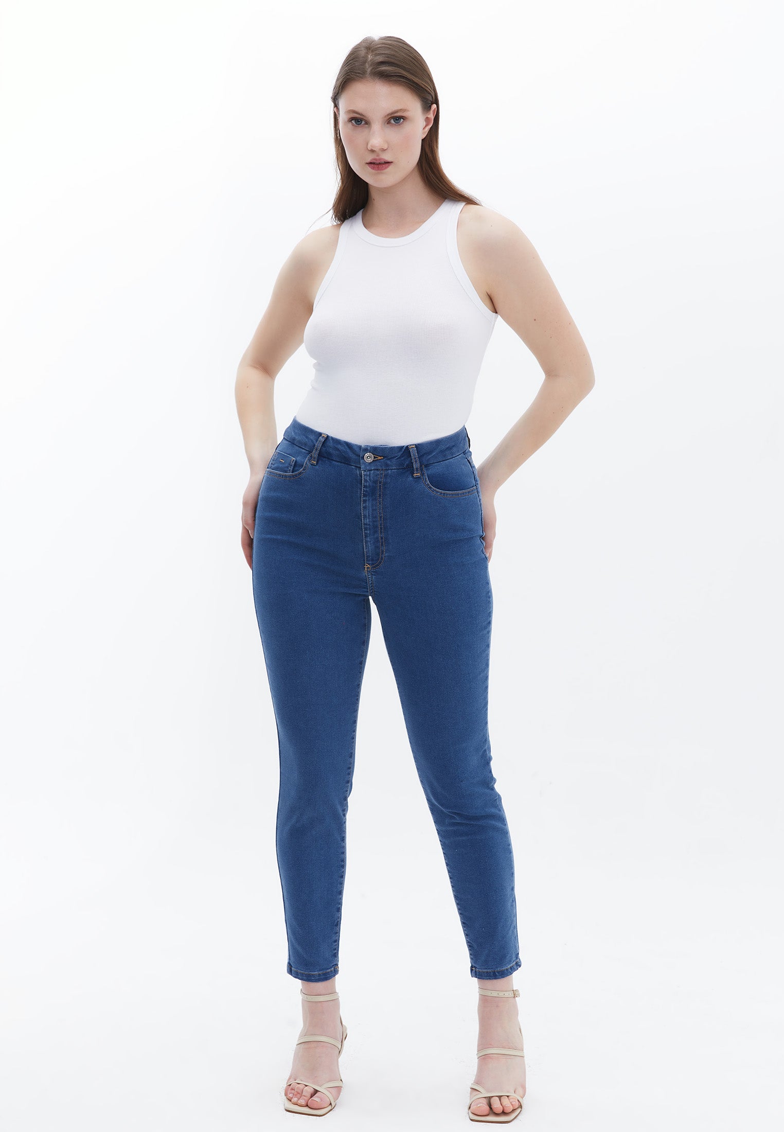 High waist jegging with pockets - RODEO DENIM