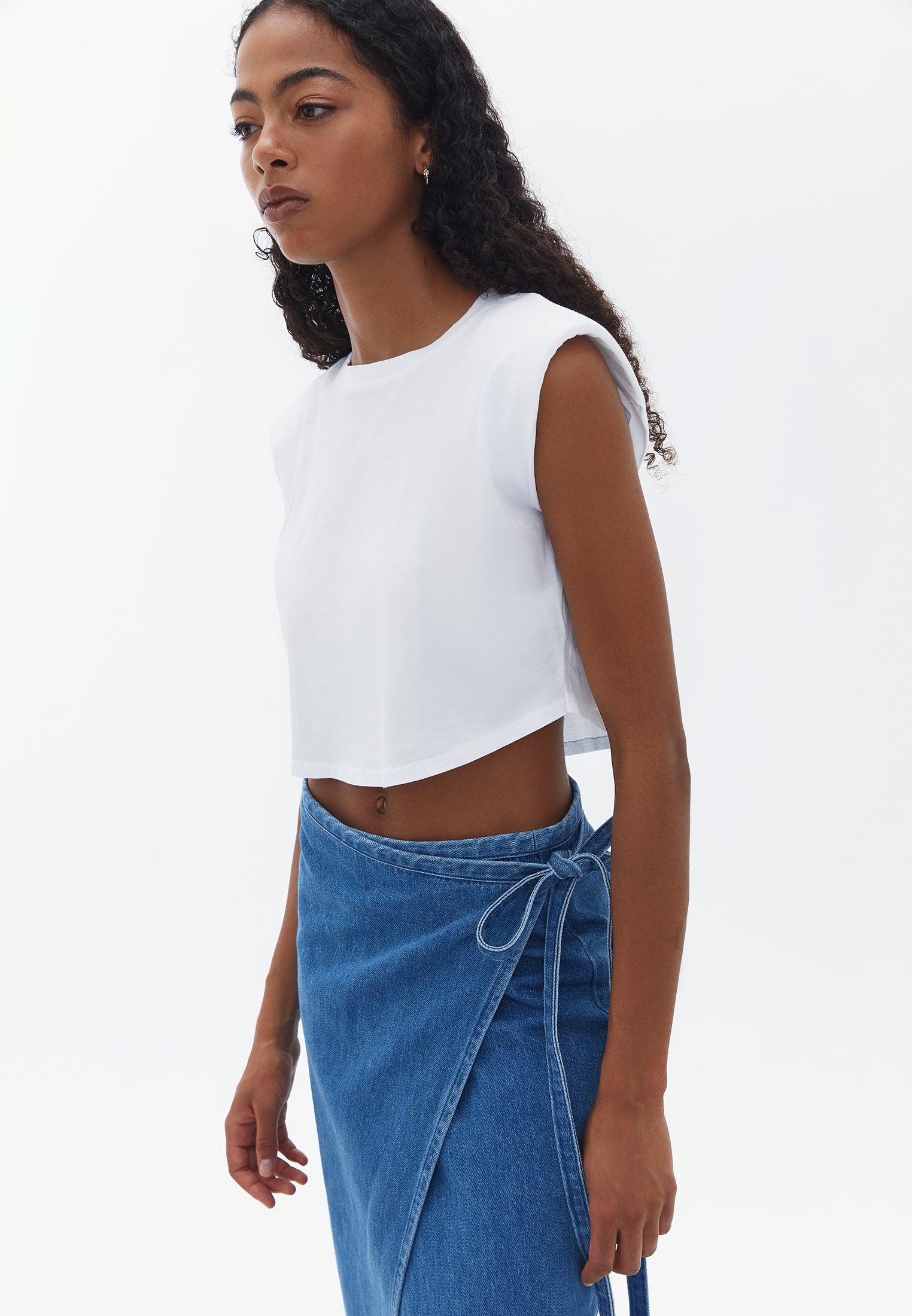 Wrap maxi skirt - RODEO DENIM