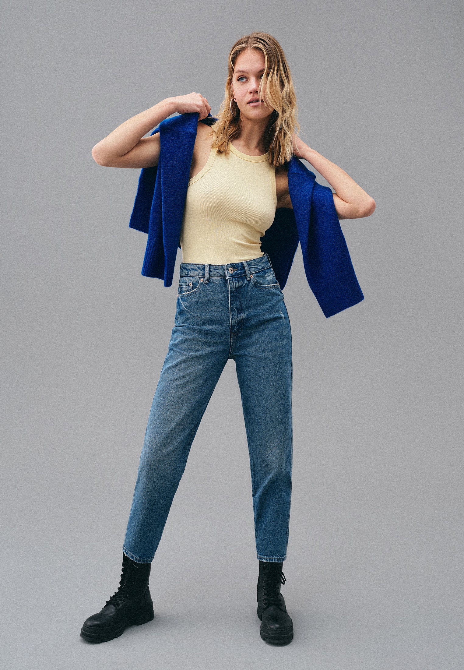 Cropped mom jean - RODEO DENIM