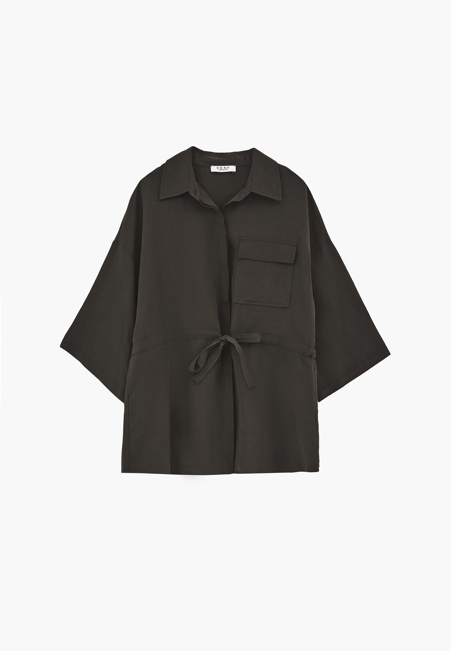 Oversize Short Sleeve Shirt - ROSIN
