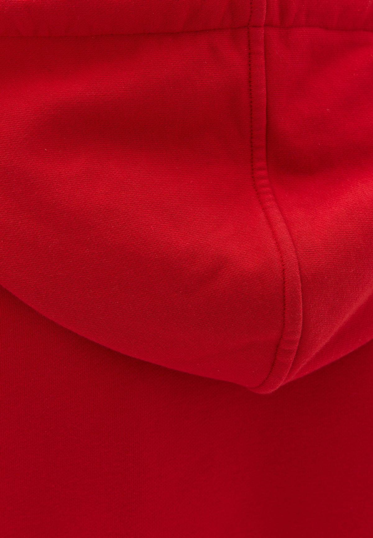 Cut-Out Detailed Crop Sweatshirt - Red
