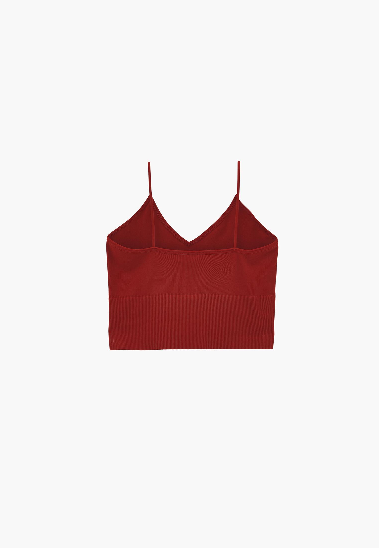 V-Neck Cropped Top - SAMBA