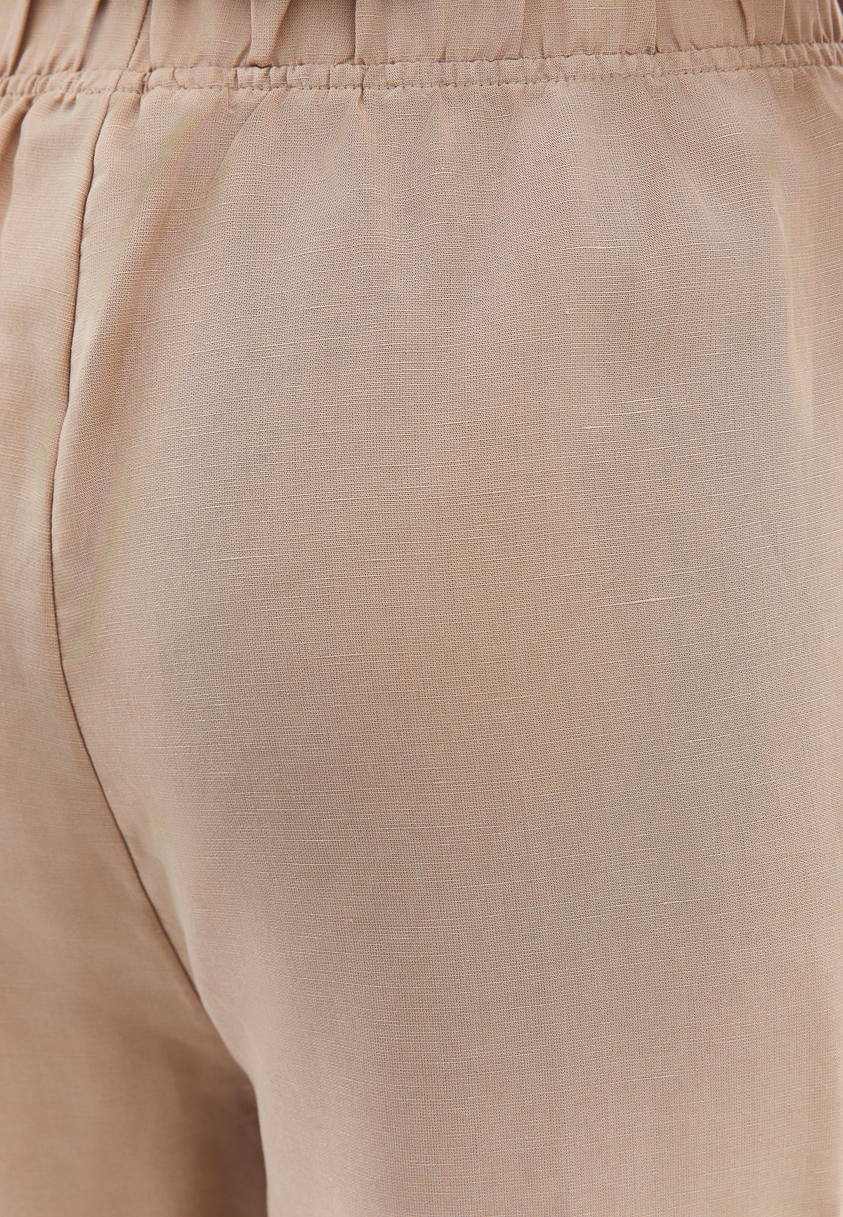 Balloon Form Pants - Beige