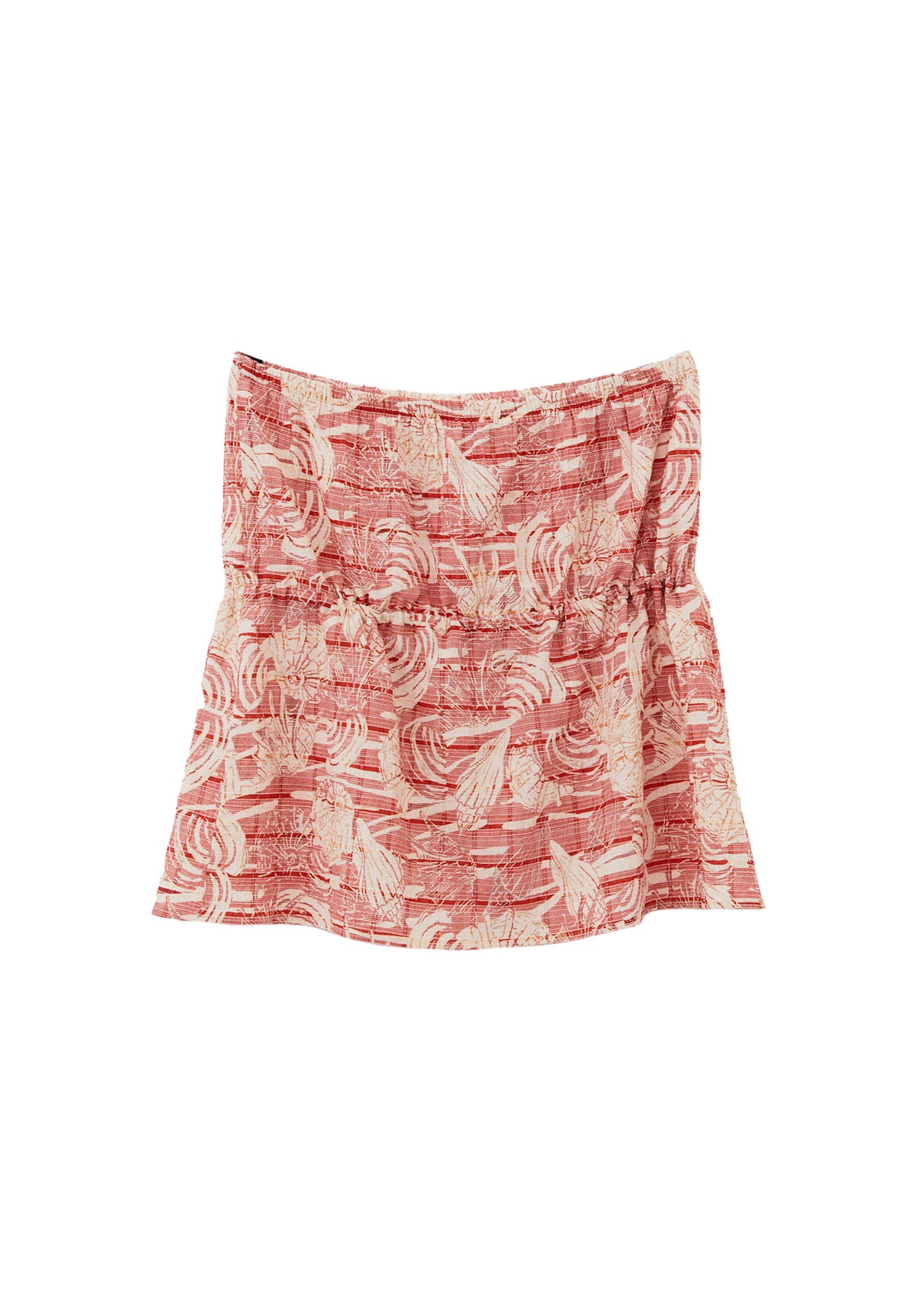 Strapless Viscose Blouse - Mix Color