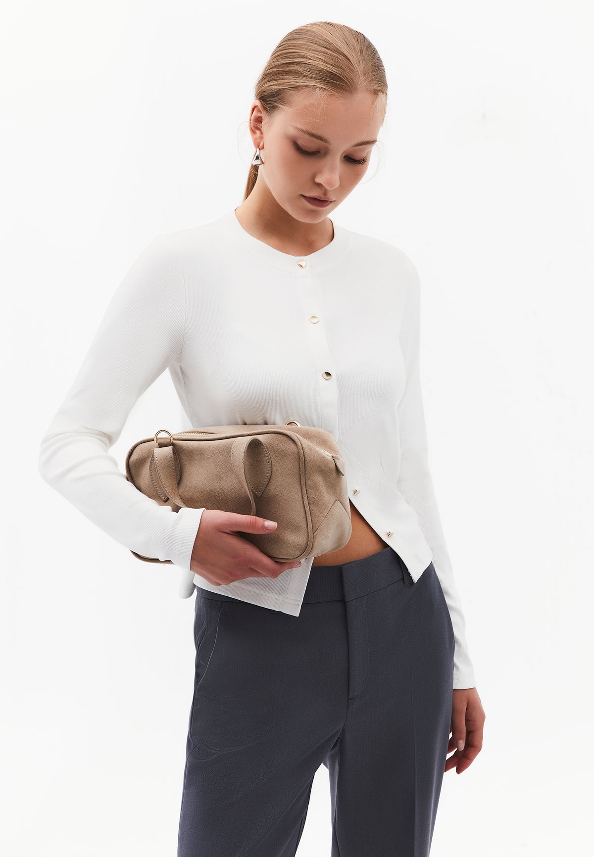 Practical Women's Bag - Cream