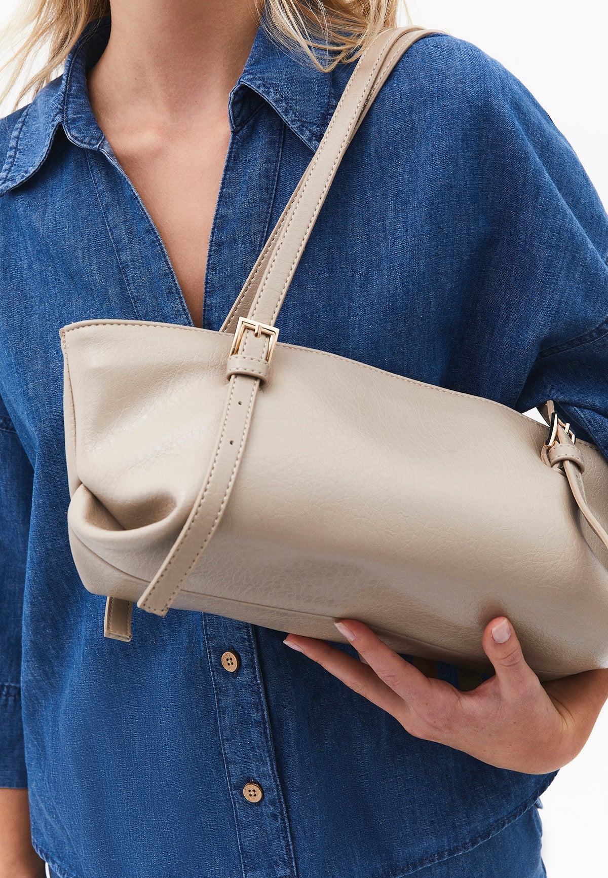 Women's Accessory Bag - Cream