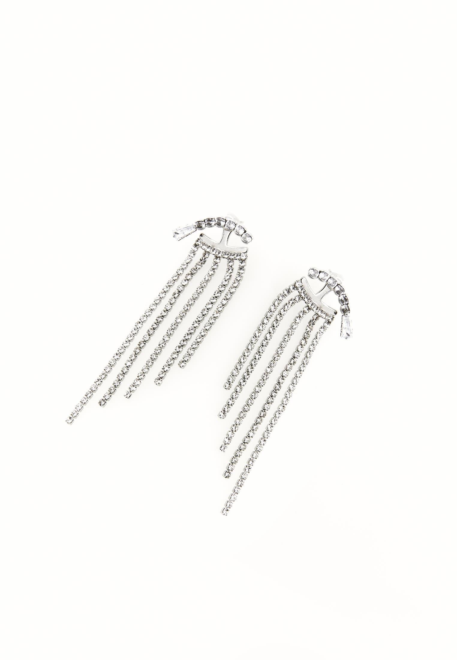 Earring With Fashionable Look - SILVER