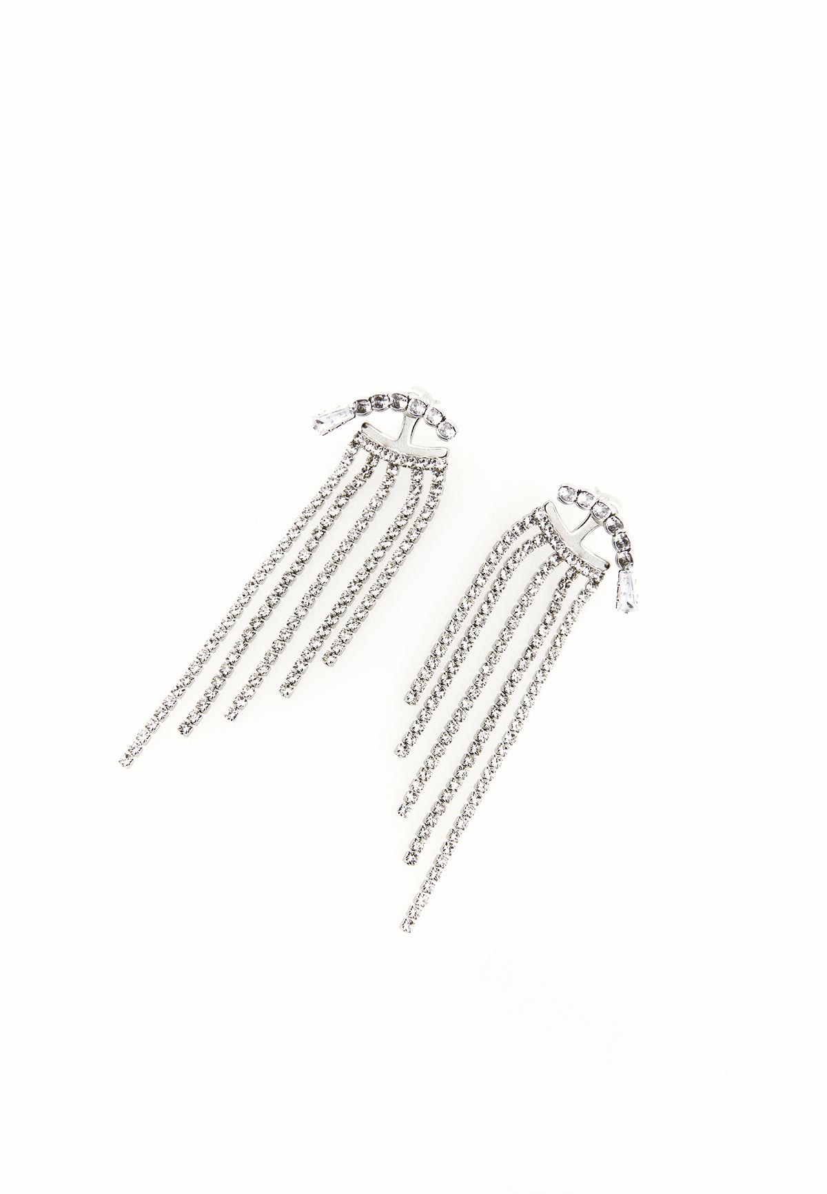 Earring With Fashionable Look - Silver