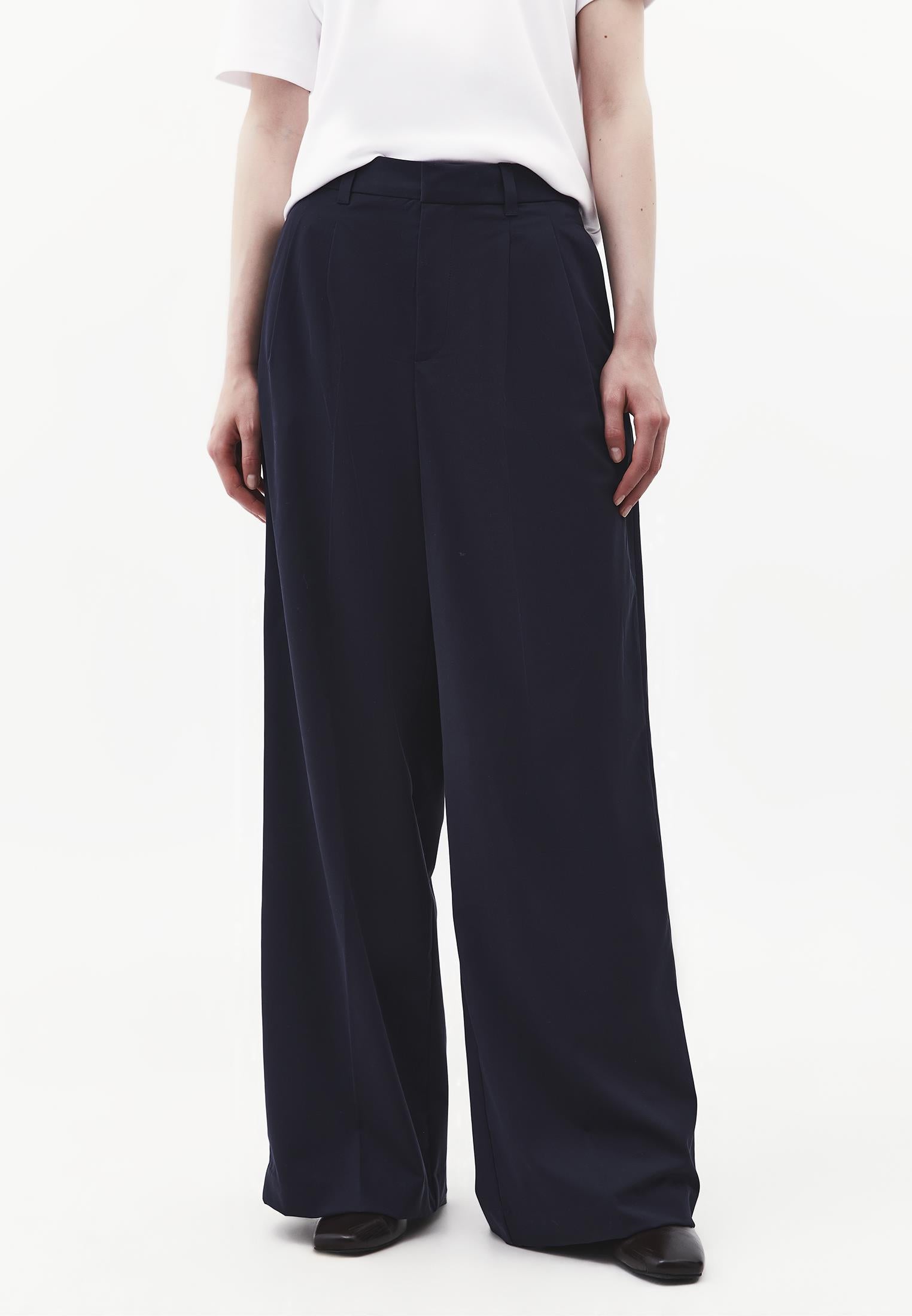 Wide Leg Wide Leg Pants - SKY CAPTAIN