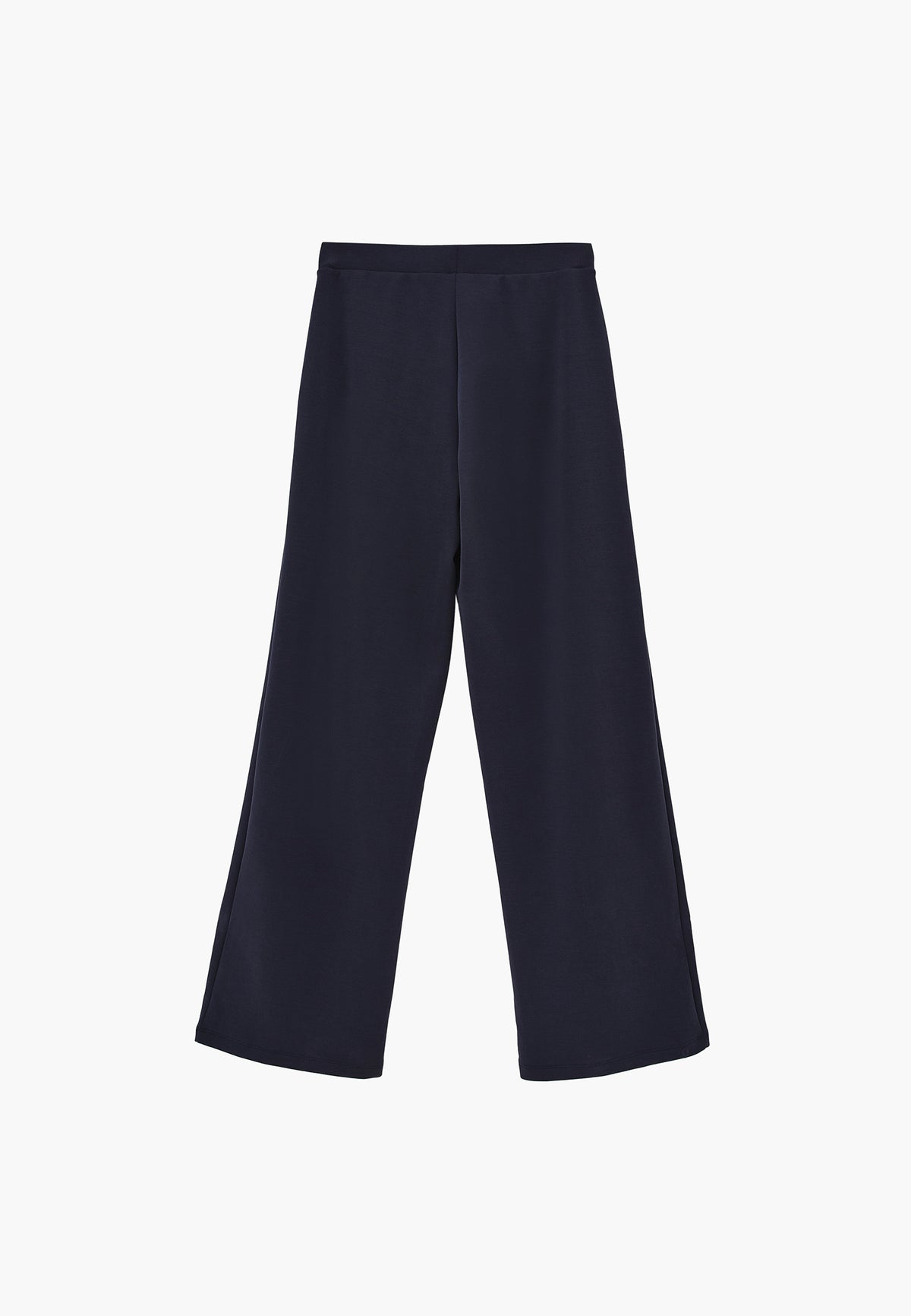 Women High Waist Straight Leg Pocket Detail Pants - SKY CAPTAIN
