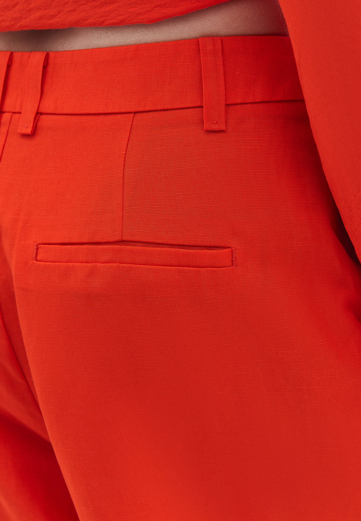Linen Pants - Orange