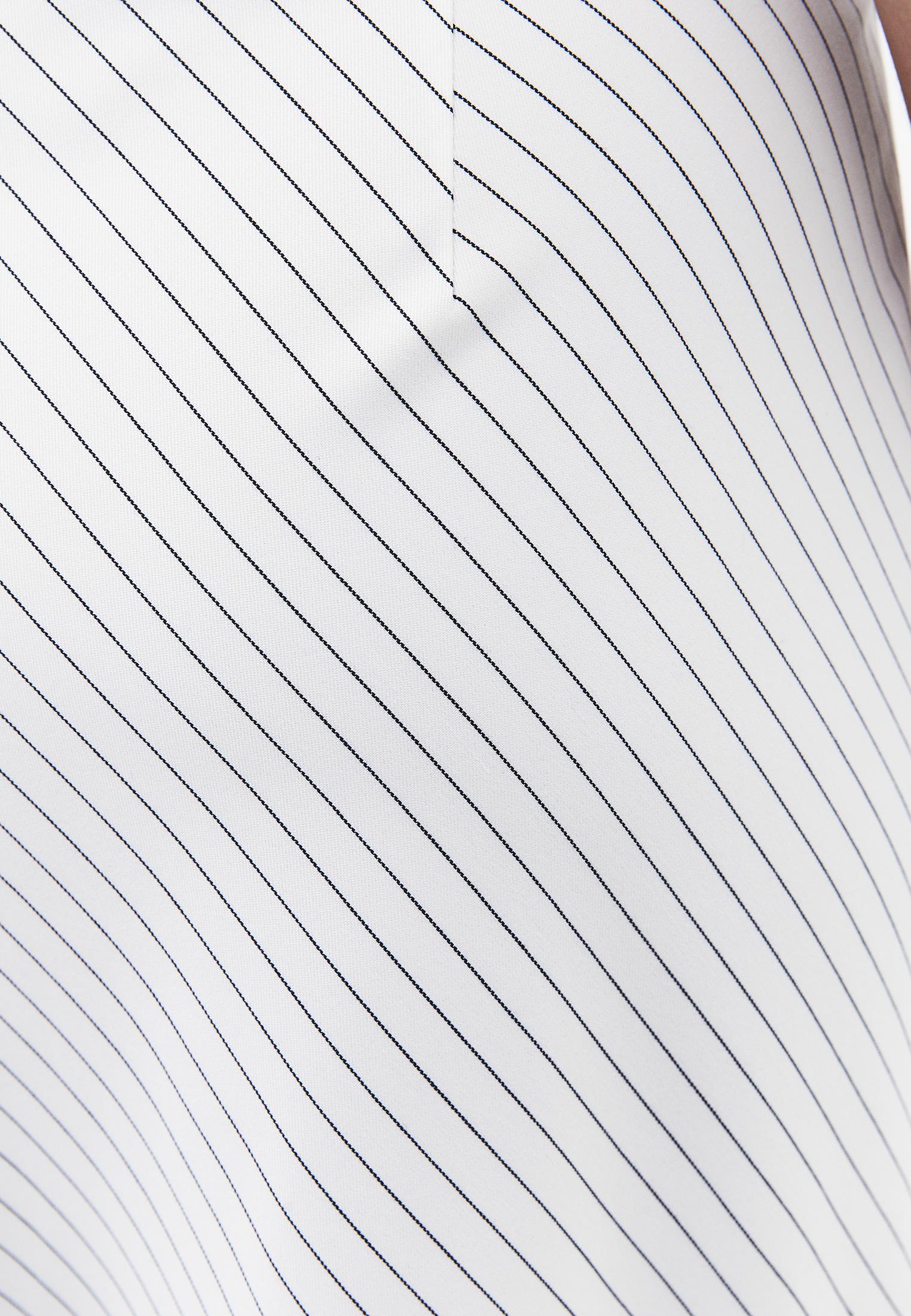 Striped A-Line Midi Skirt - STRIPE COMB