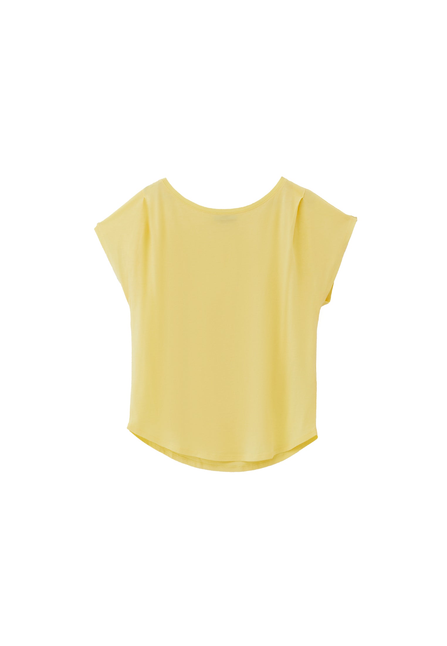 BOAT NECK T-SHIRT - SUNSHINE