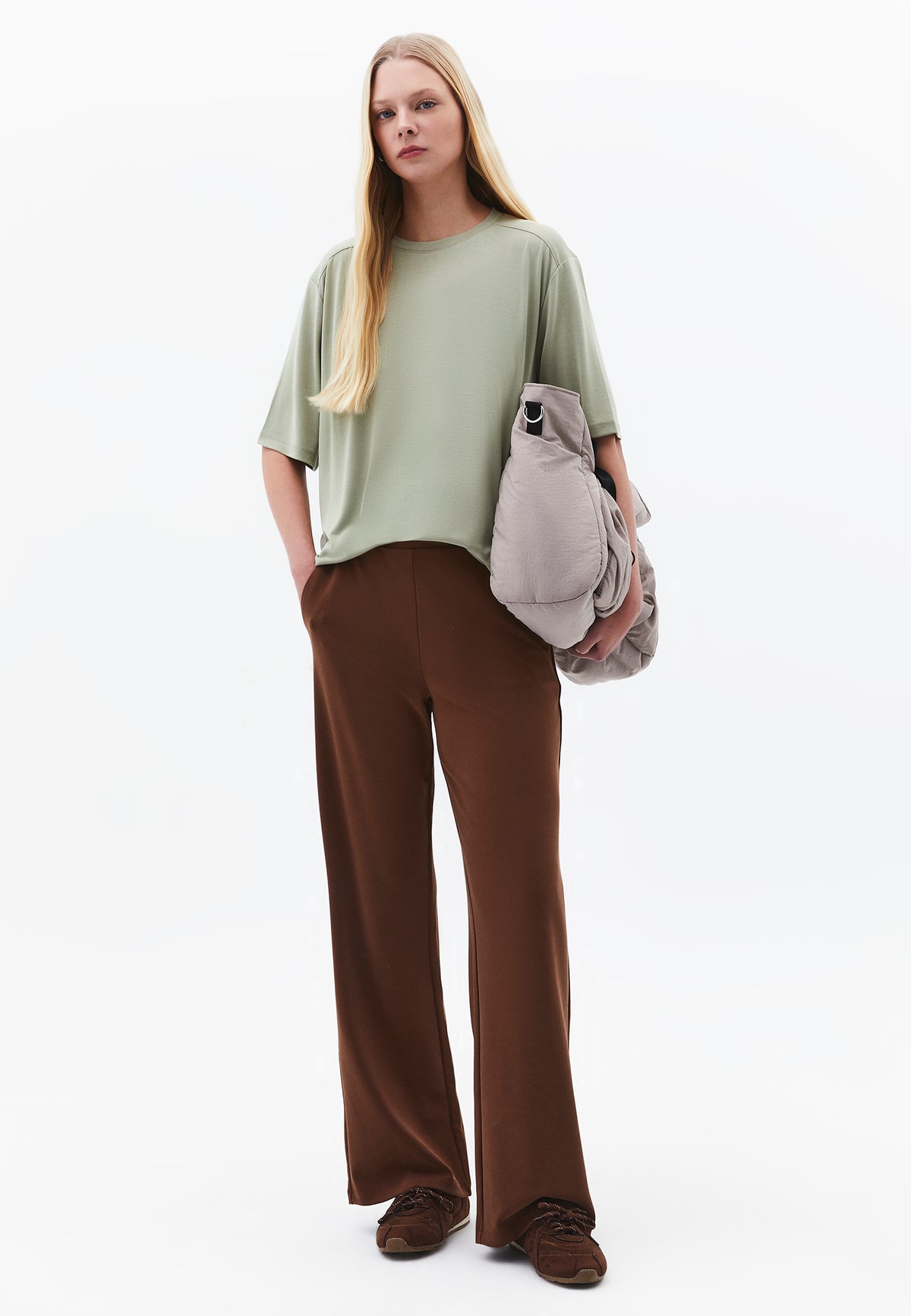 Oversize Modal Tunic - Green