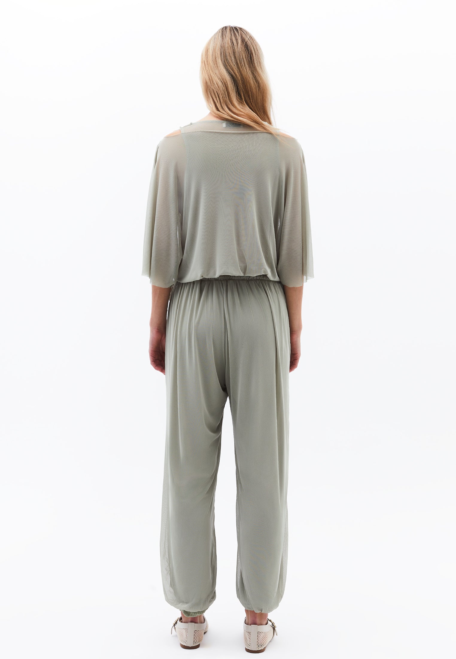 Balloon Form Jogger Pants - TEA