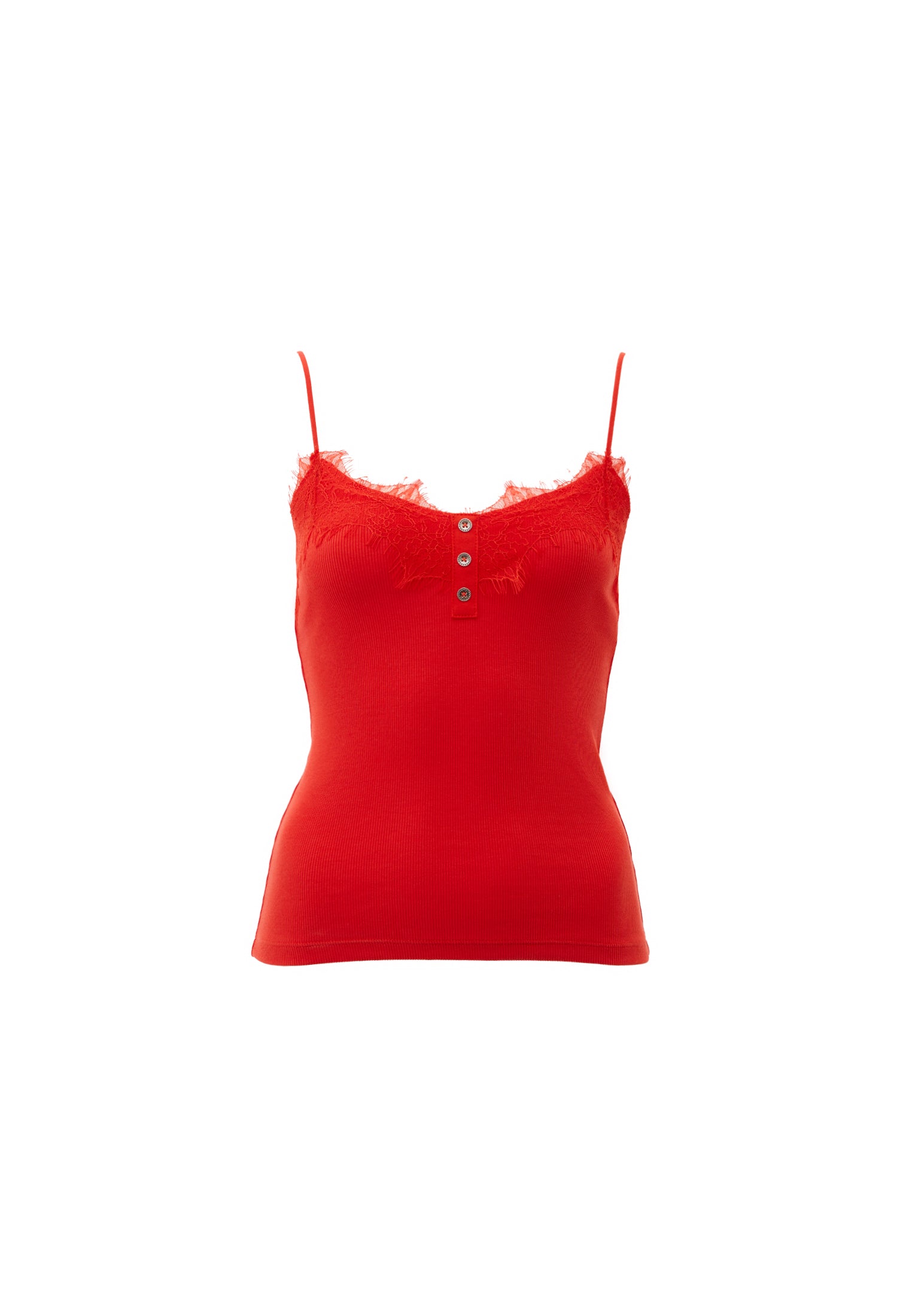 قميص بدون أكمام برقبة على شكل حرف V - زهرة الخشخاش الشجاعة