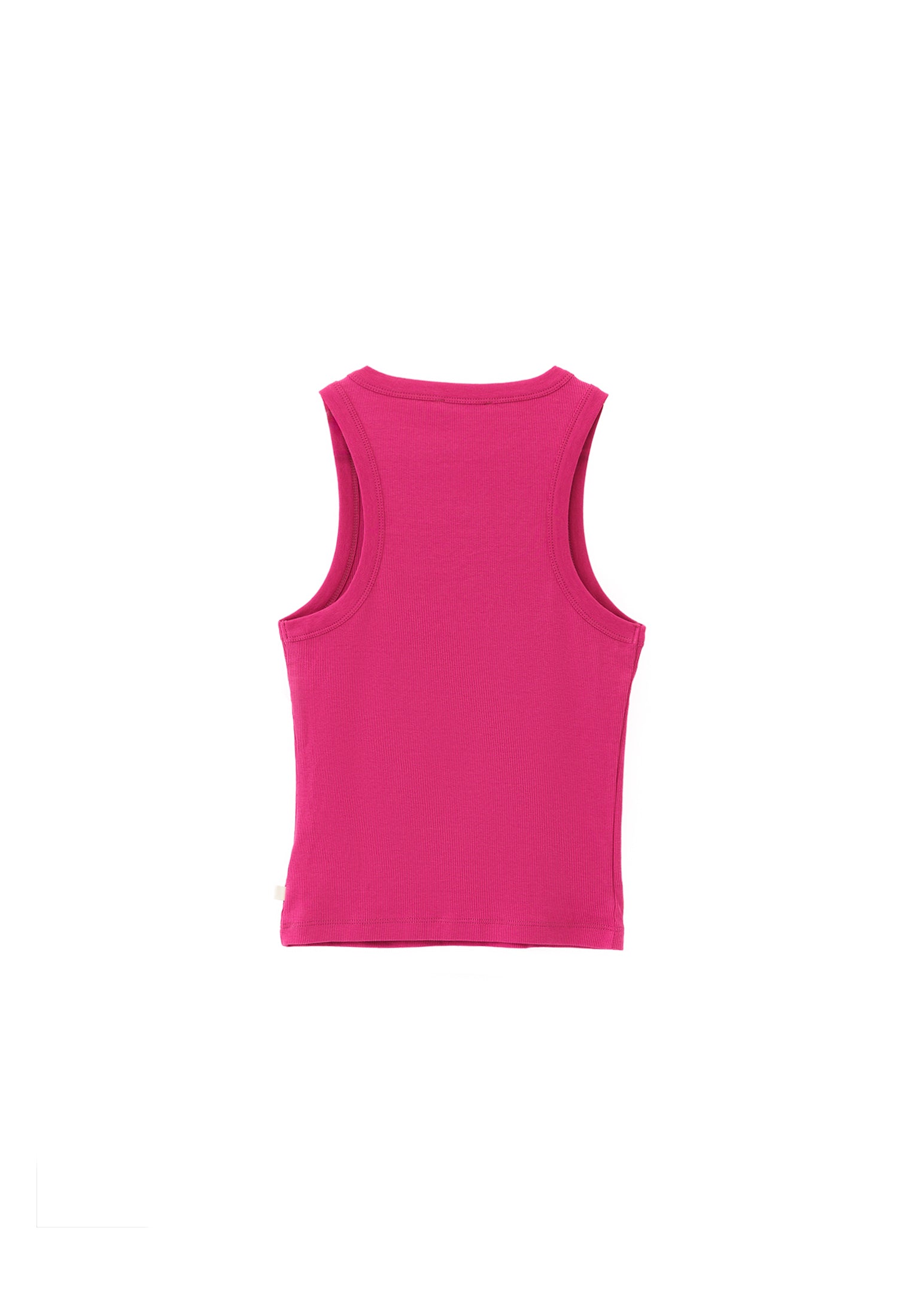 Sleeveless V Neck Tank Top - VERY BERRY