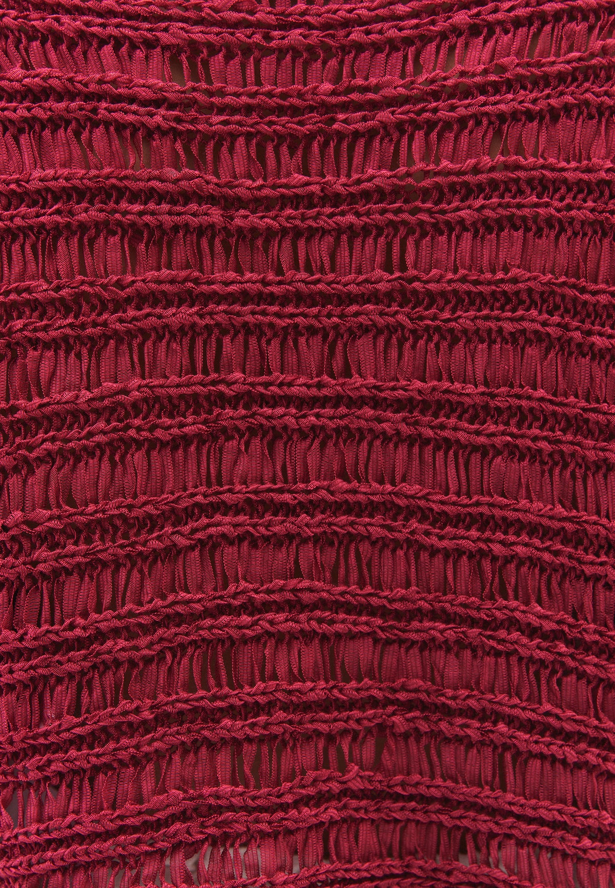 Openwork Boat Neck Pullover - VIVACIOUS