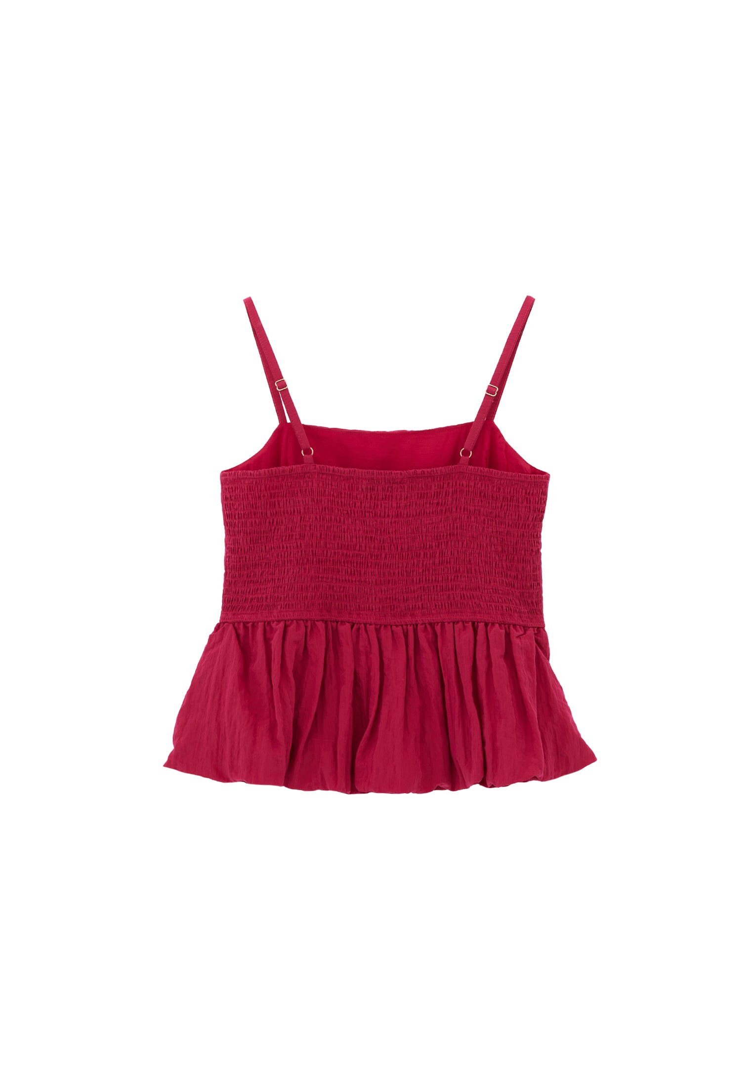 Strapless Balloon Form Tank Top - VIVACIOUS