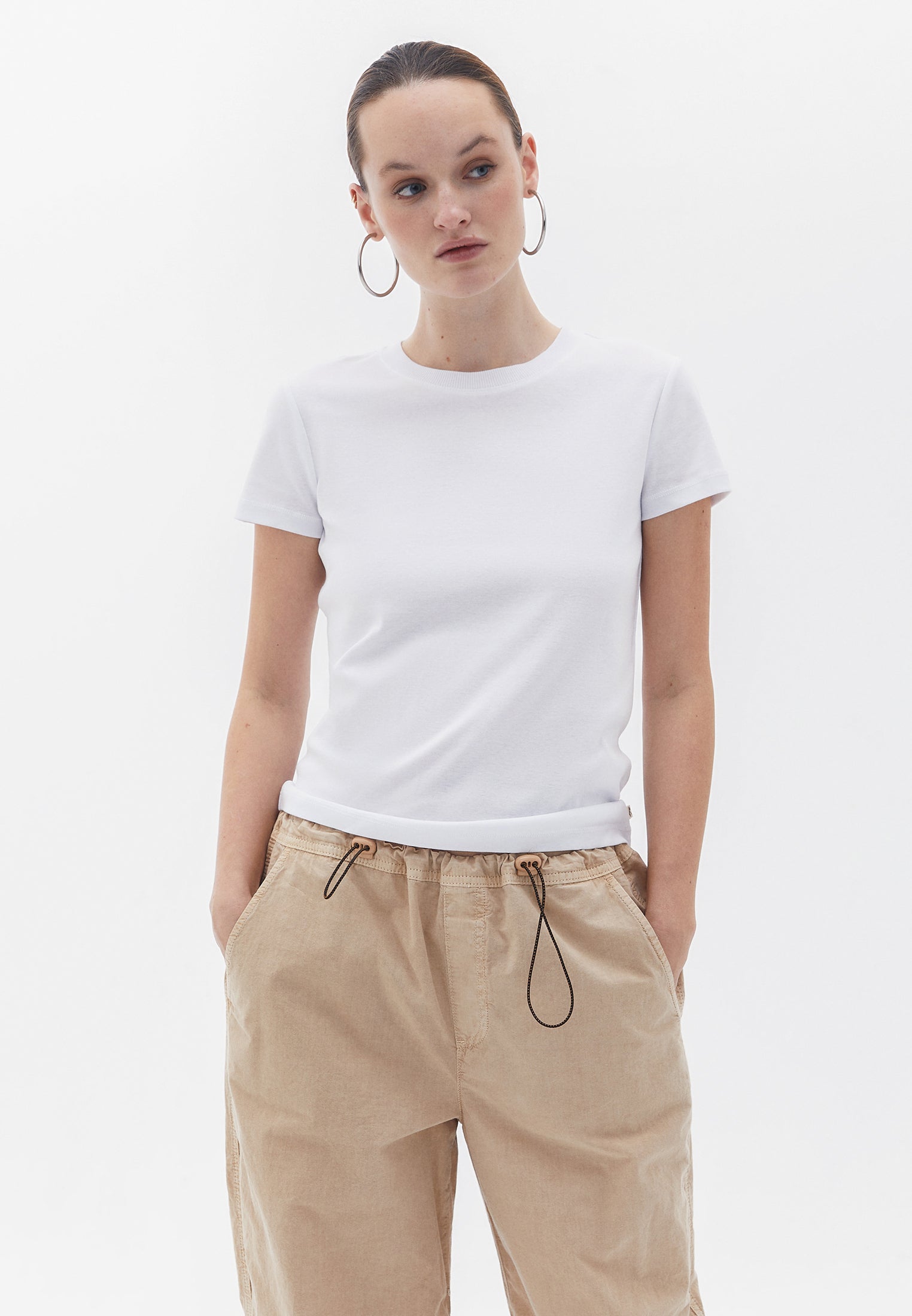 Relaxed fit t-shirt - WHITE