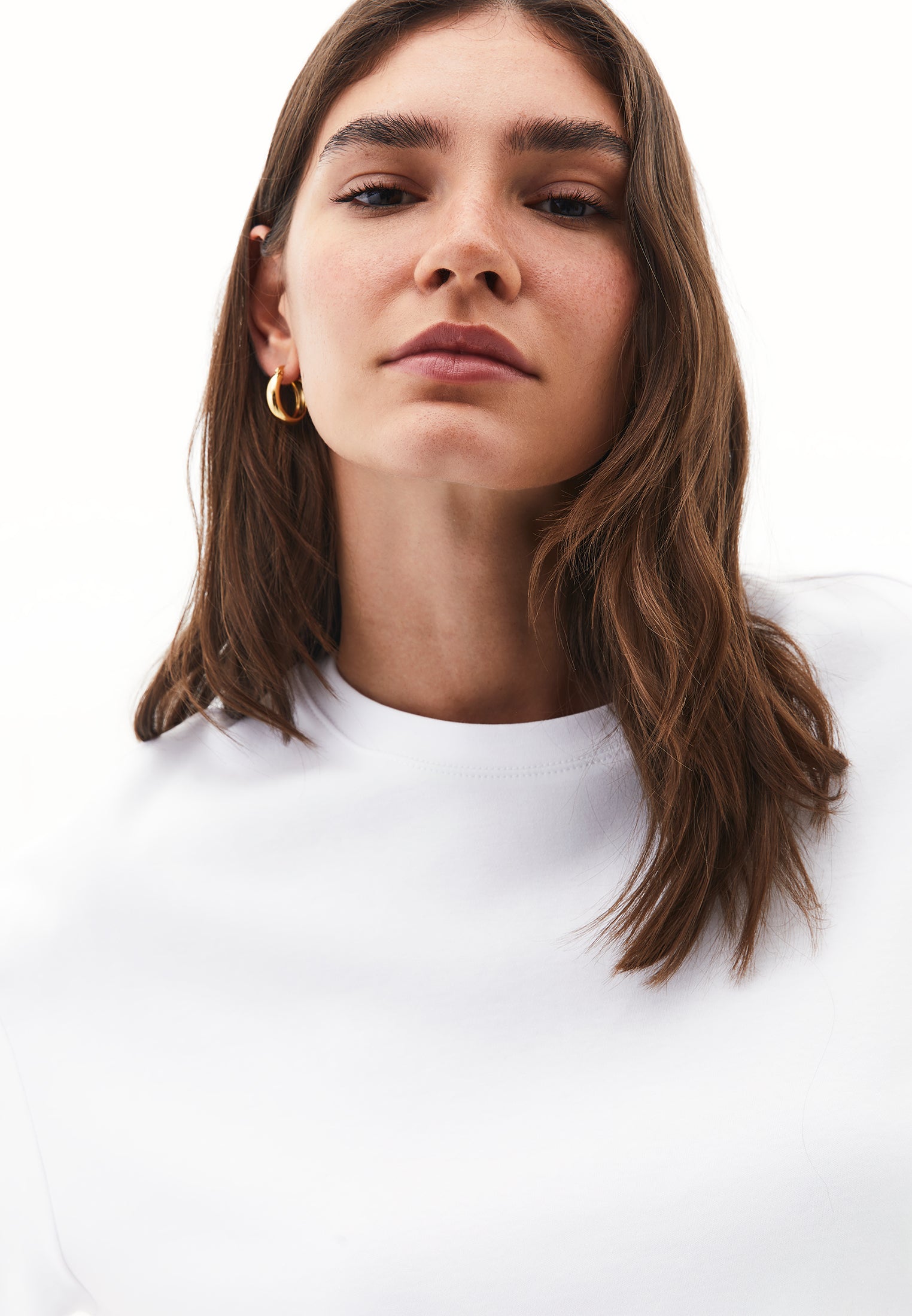 Oversized cotton t-shirt - WHITE